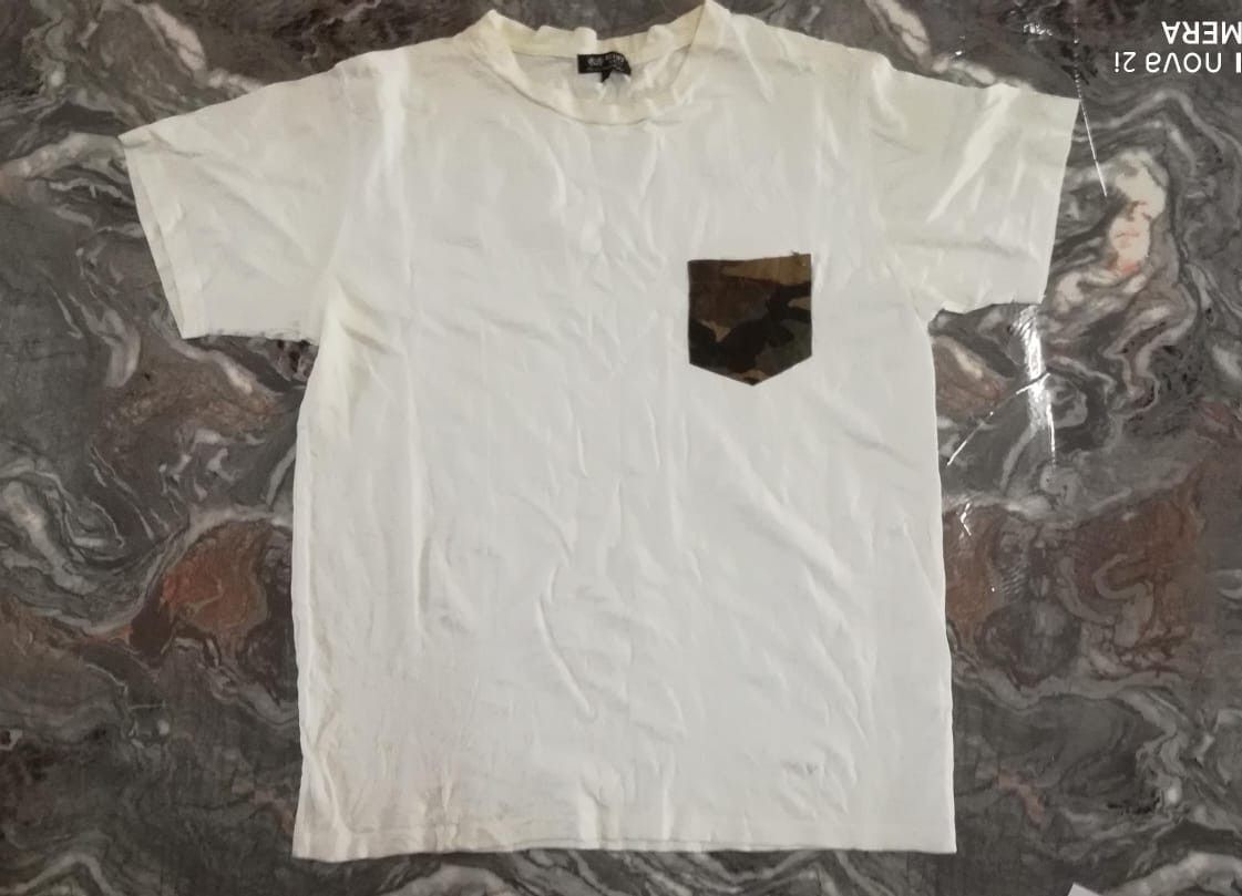 Beams Plus e29 Beams Heart Cotton T-Shirt army pocket Size US L / EU 52-54 / 3 - 6 Thumbnail