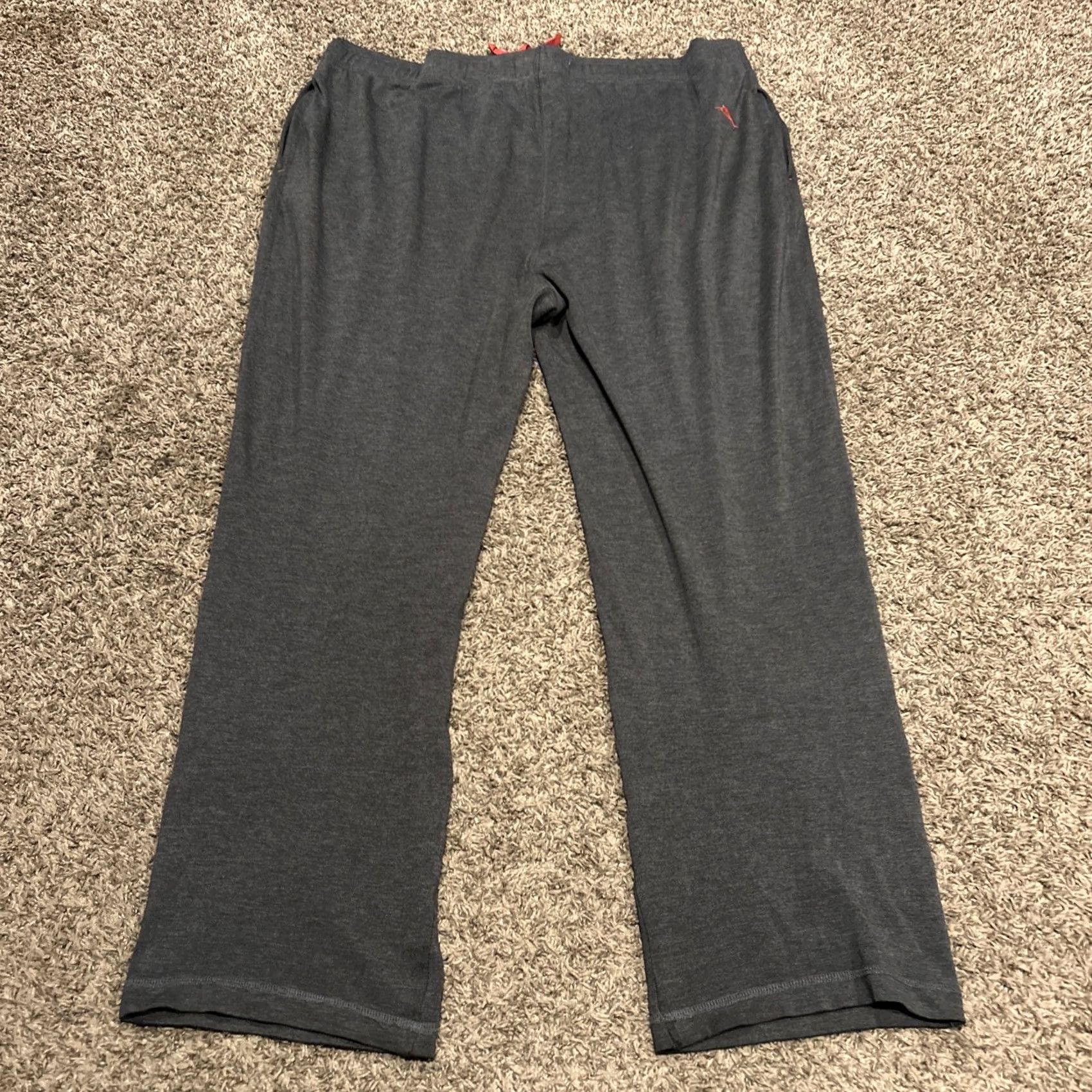 Tommy Bahama Tommy Bahama Pants Men XL Gray Polyester Blend Casual Drawstring Front Logo Straight Beach 39x29 Regular Size US 36 / EU 52 - 4 Thumbnail