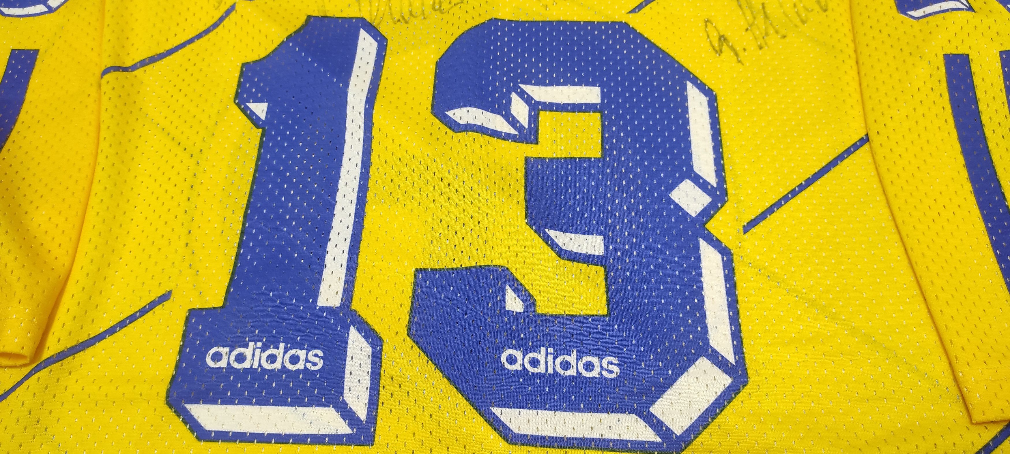Adidas HC Davos #13 Yaremchuk Adidas Ice Hockey Vintage Swiss Size US XL / EU 56 / 4 - 12 Thumbnail