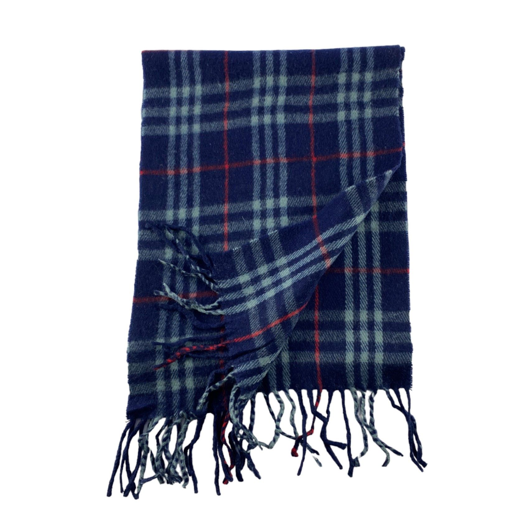 Burberry × Vintage Burberry Scarf / Muffler / Neckwear - WW805 Size ONE SIZE - 4 Thumbnail