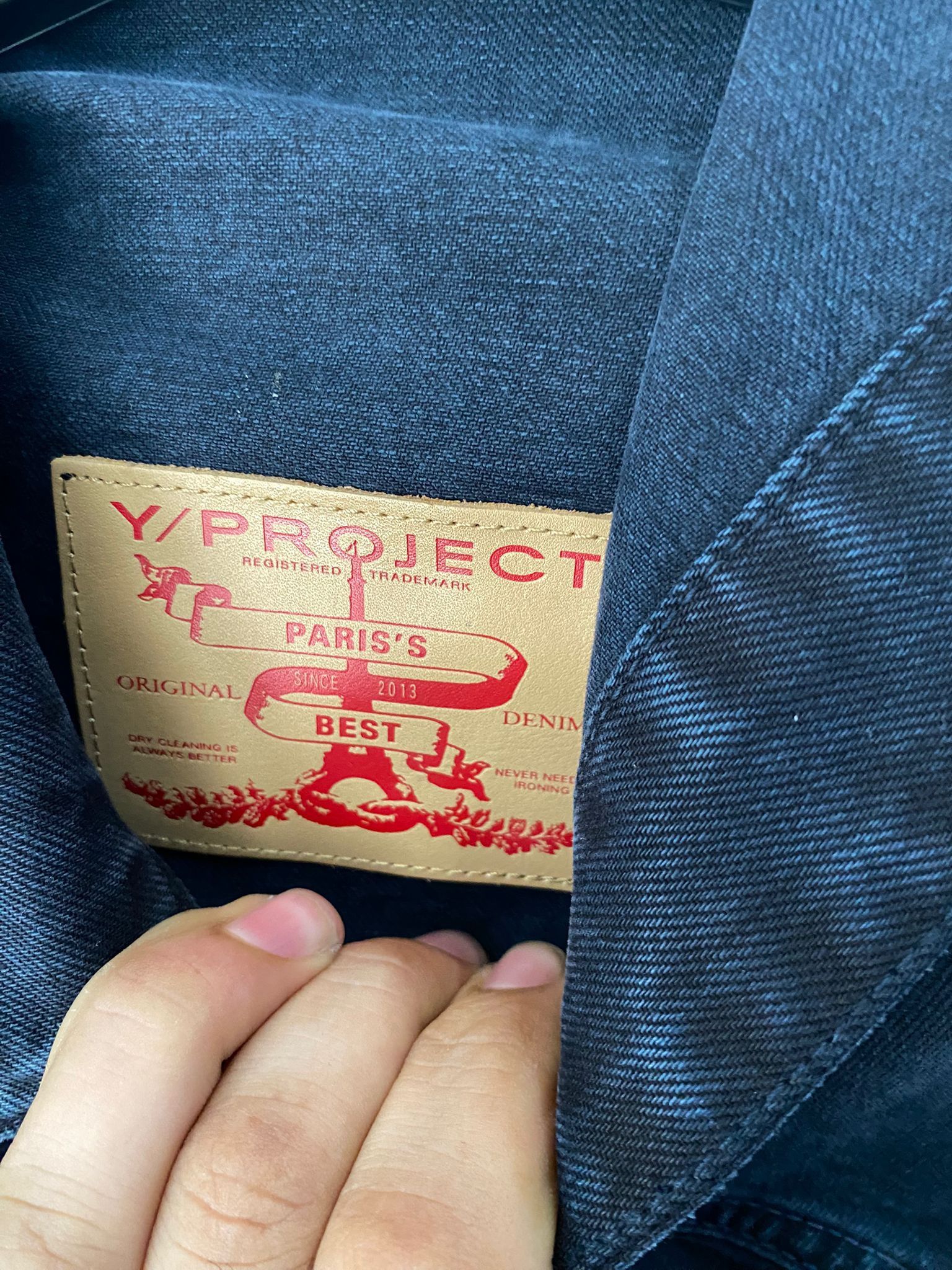 Y/Project Trucker Denim Jacket Unisex Size S / US 4 / IT 40 - 10 Thumbnail