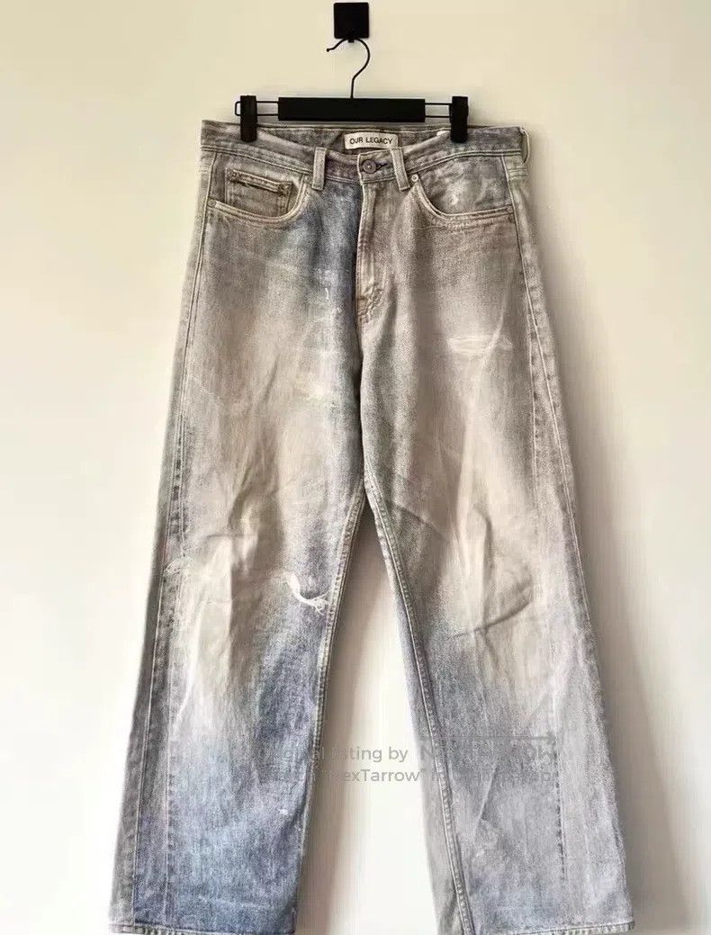 Other Our Legacy Digital 3D Printed Jeans Size US 30 / EU 46 - 1 Thumbnail