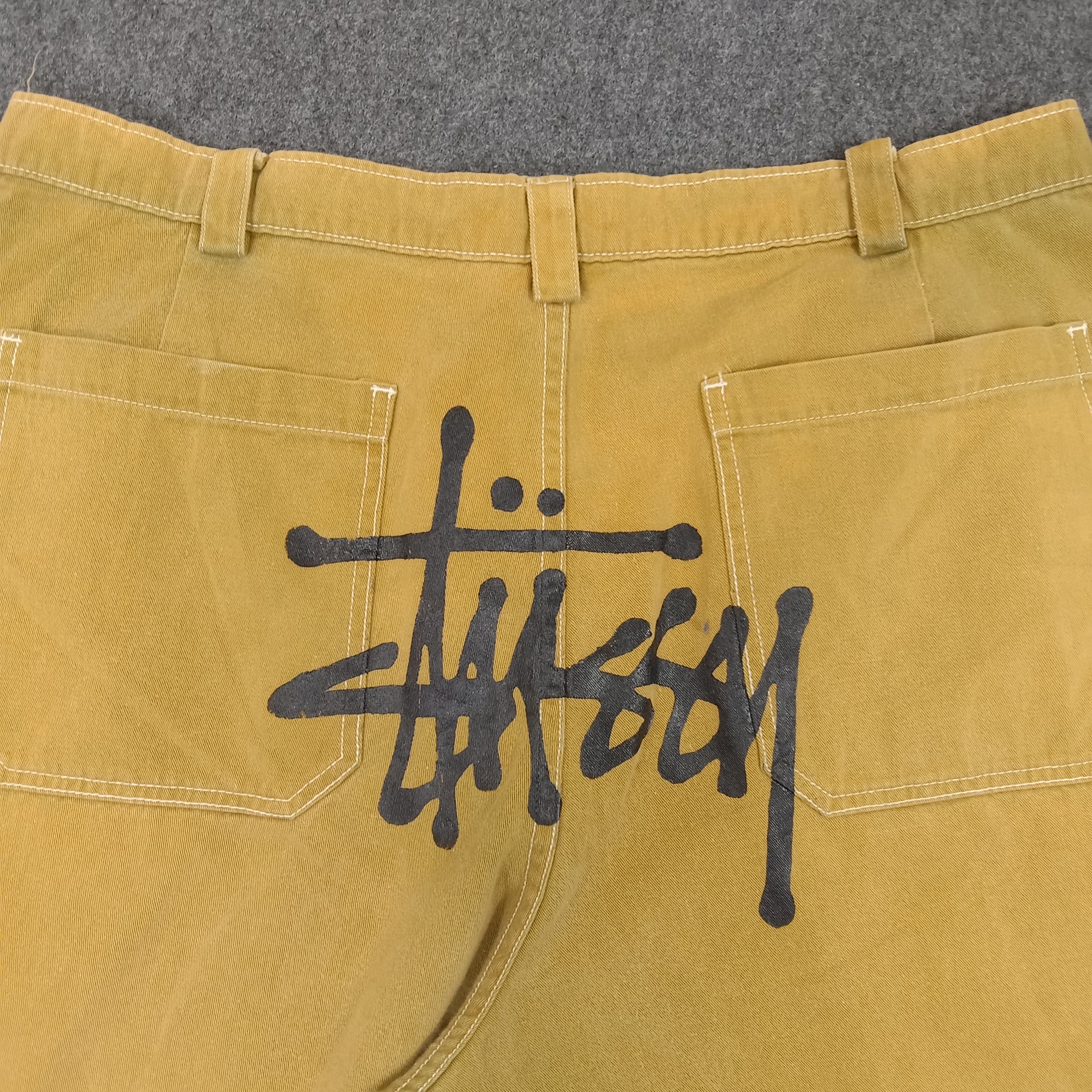 Stussy × Vintage Stussy American Street Style Jorst Short Pants Size US 37 - 2 Thumbnail