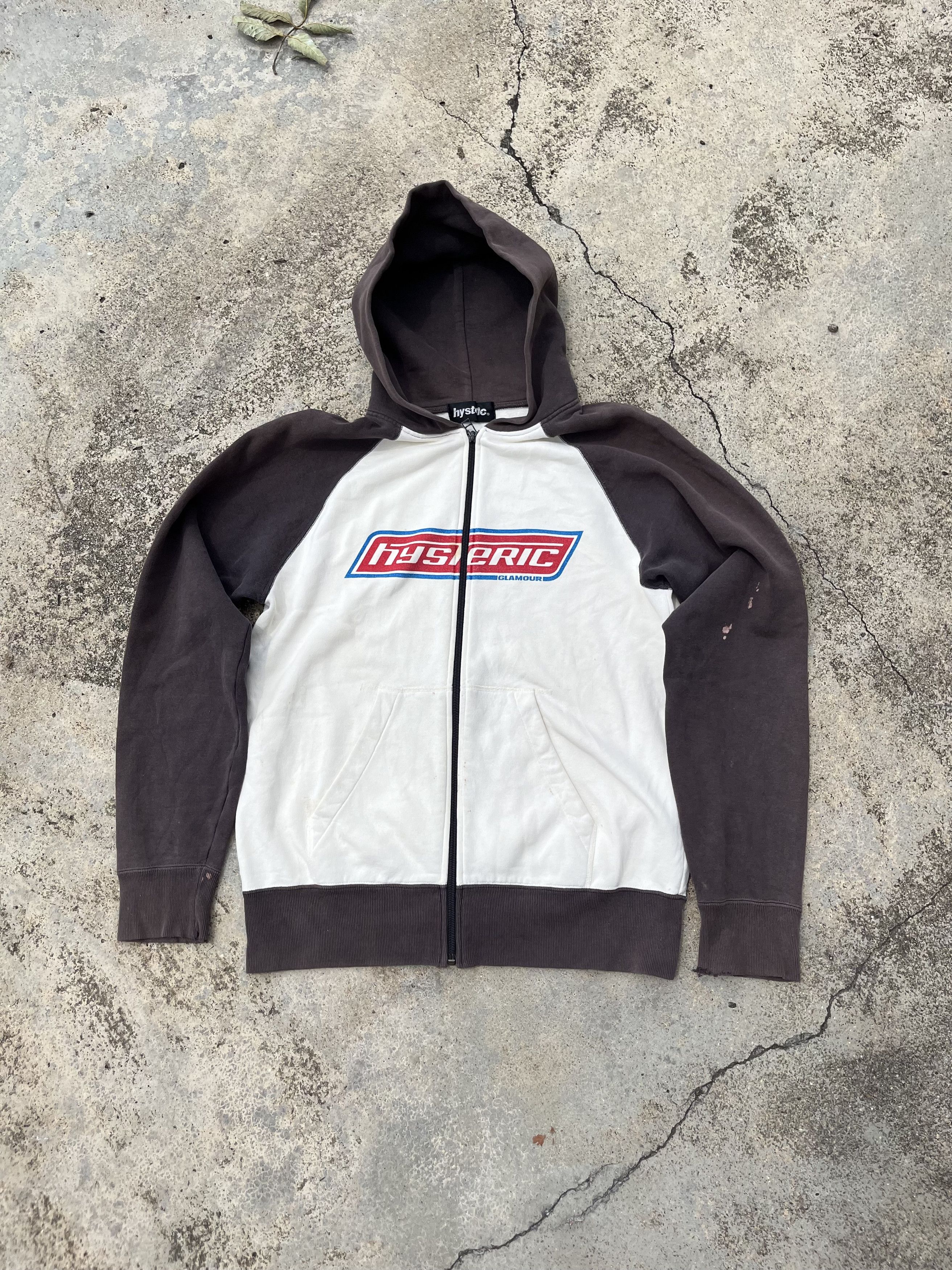 Hysteric Glamour Hysteric Glamour Visa Faded Hoodie Size US L / EU 52-54 / 3 - 5 Thumbnail