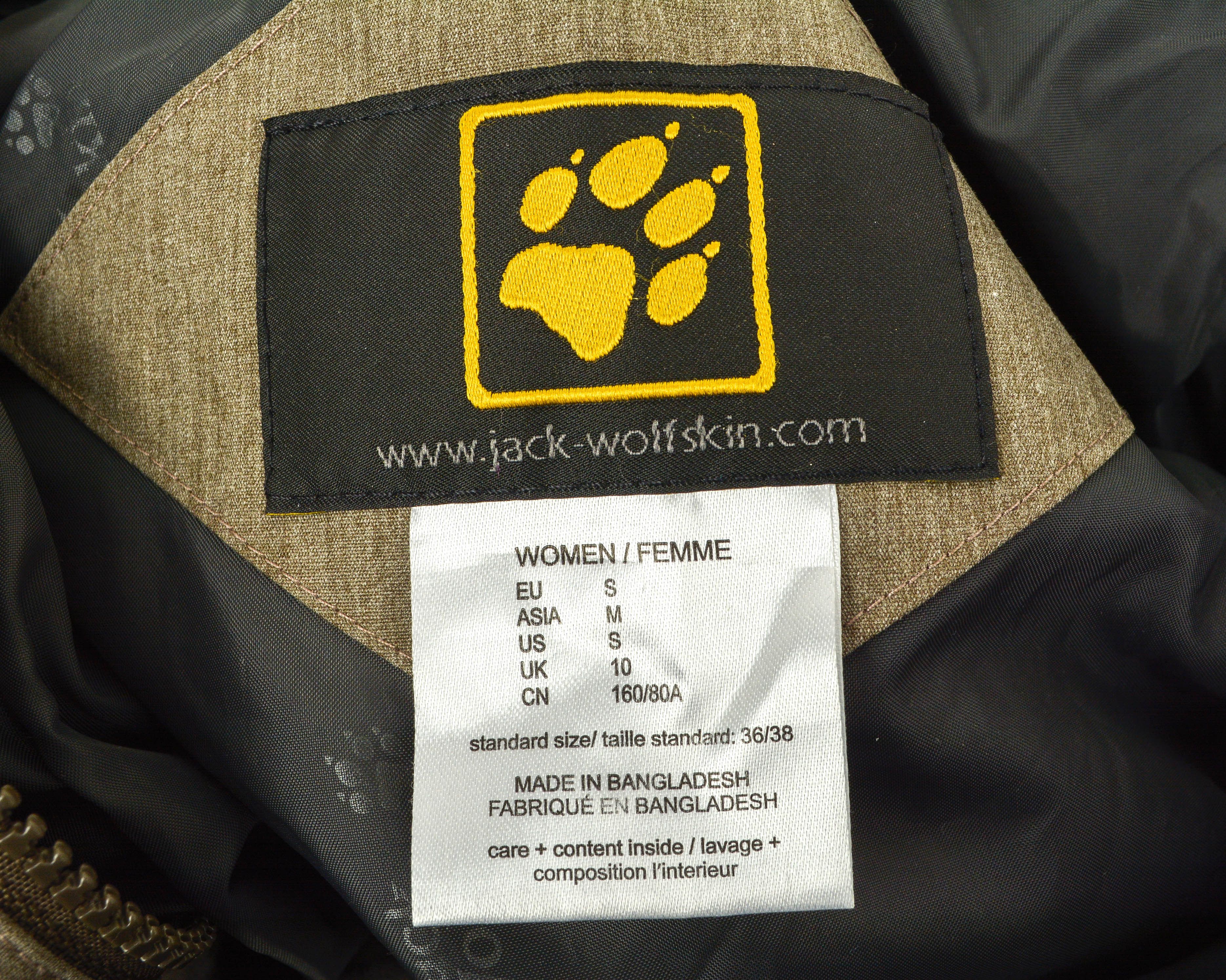 Jack Wolfskin Texapore Jacket Women S Windproof Hooded Coat Waistcoat Size S / US 4 / IT 40 - 5 Thumbnail