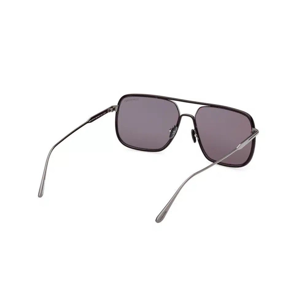 Tom Ford o1sndg1125 FT1015 Size: OS / Cliff-02 Sunglasses in Silver Size ONE SIZE - 5 Thumbnail