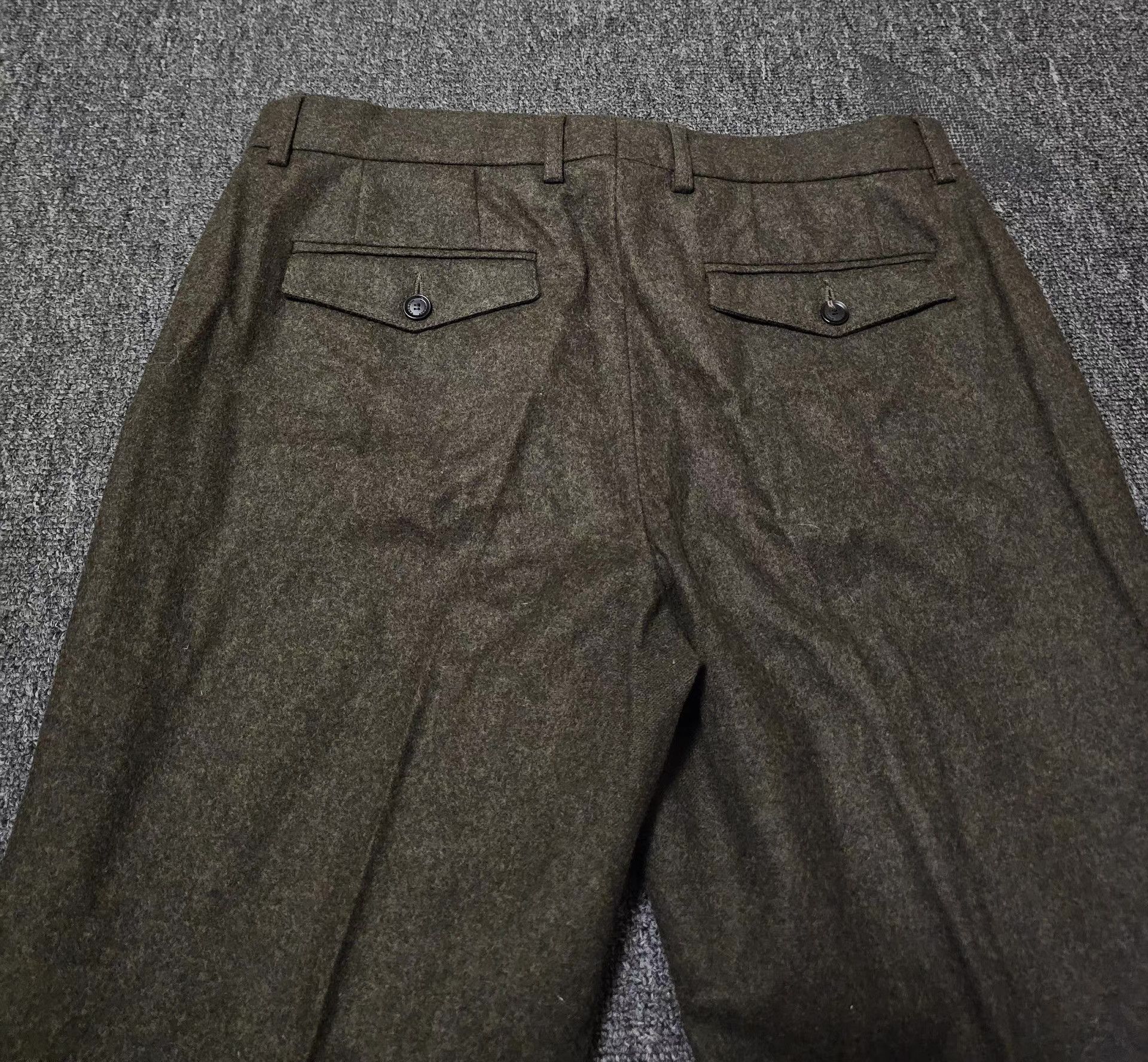 Burberry Burberry Wool Casual Pants Q4 Size US 34 / EU 50 - 4 Thumbnail