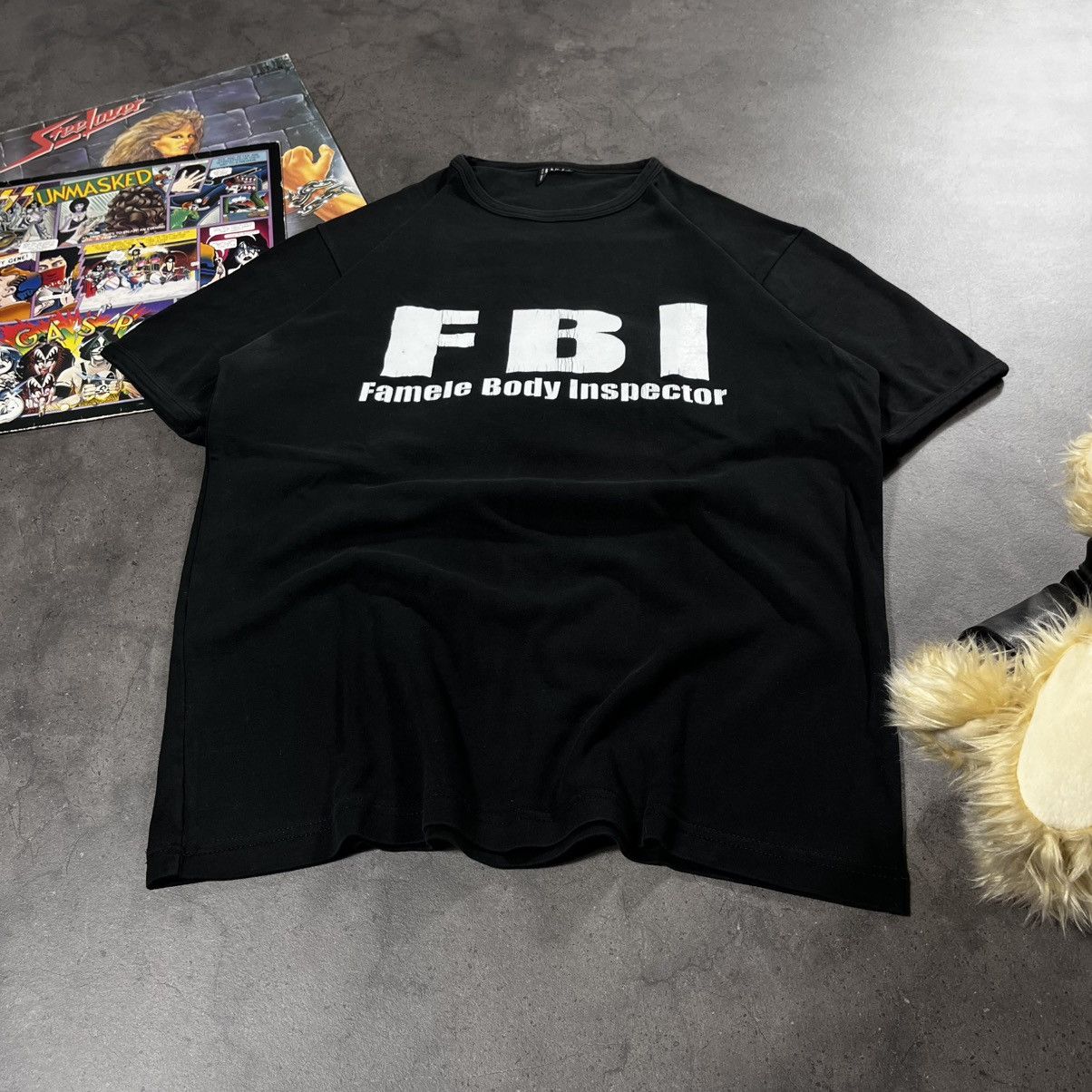 Sex Skateboards Vintage 00s Sex FBI Female Body Inspector Tshirt Tee Rare Size US M / EU 48-50 / 2 - 2 Thumbnail