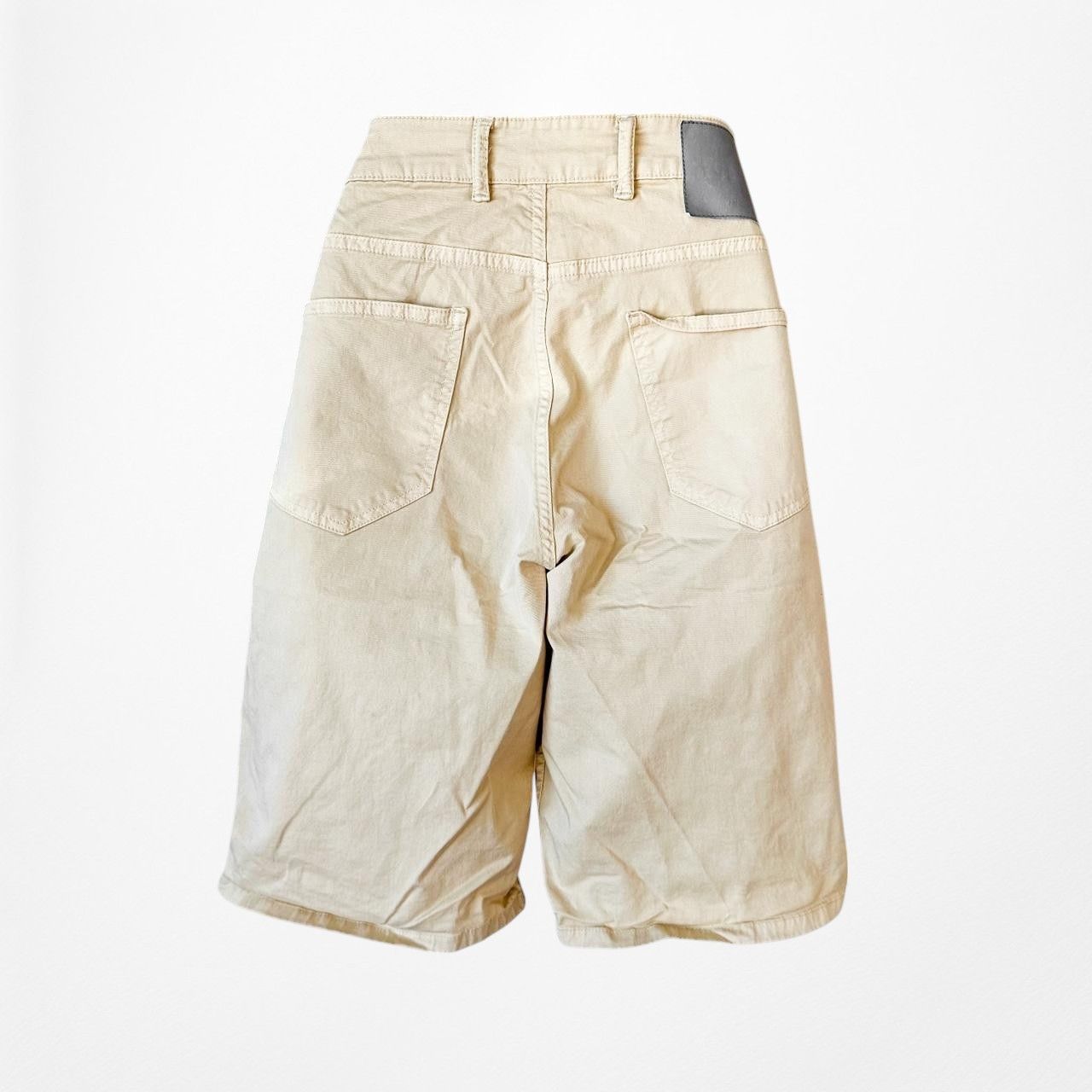 Mango Mango Yellow Casual Bermuda Shorts Size 32 Size US 32 / EU 48 - 3 Thumbnail