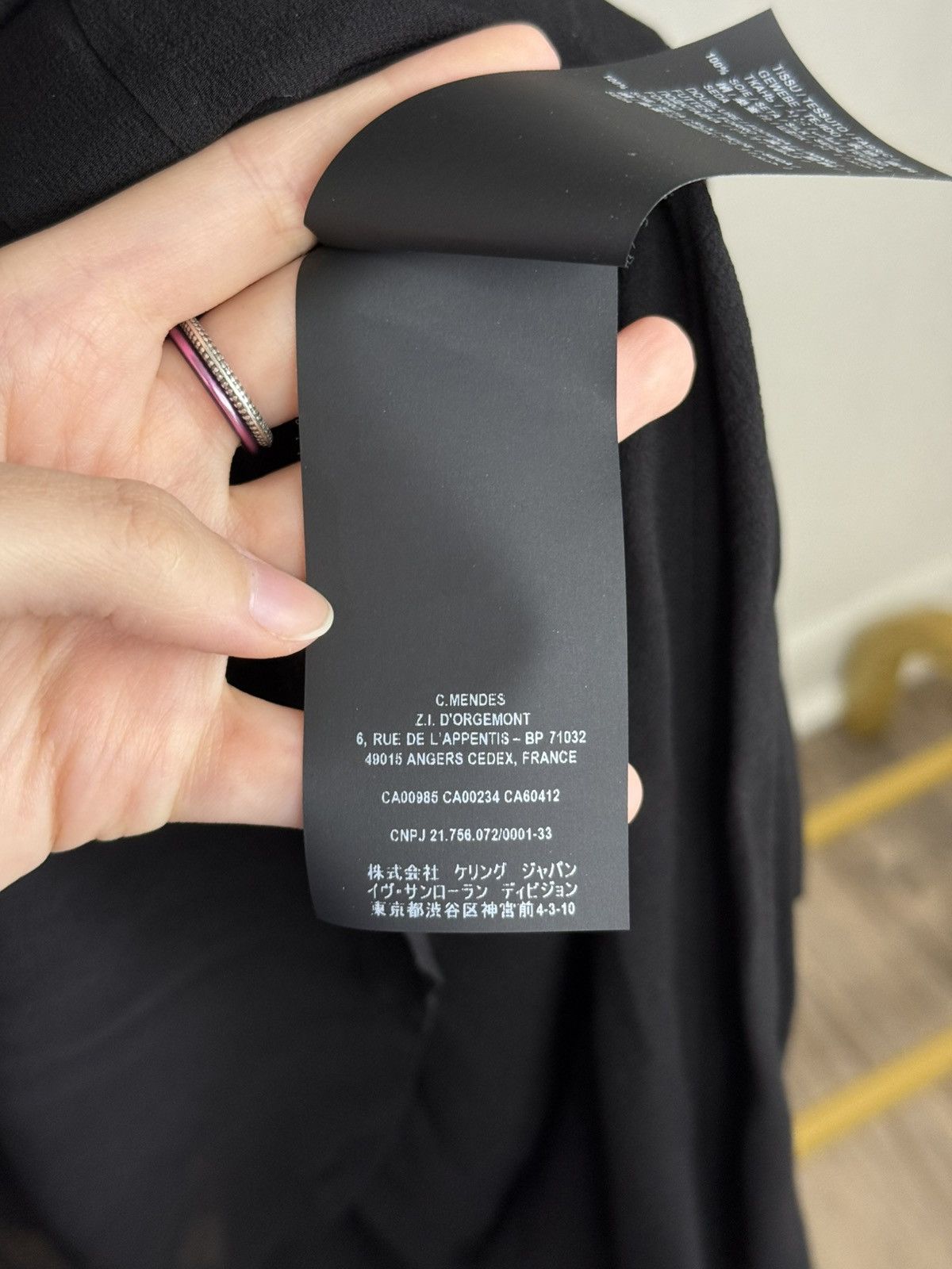 Saint Laurent Paris Saint Laurent Silk Mini Dress Size S / US 4 / IT 40 - 10 Thumbnail