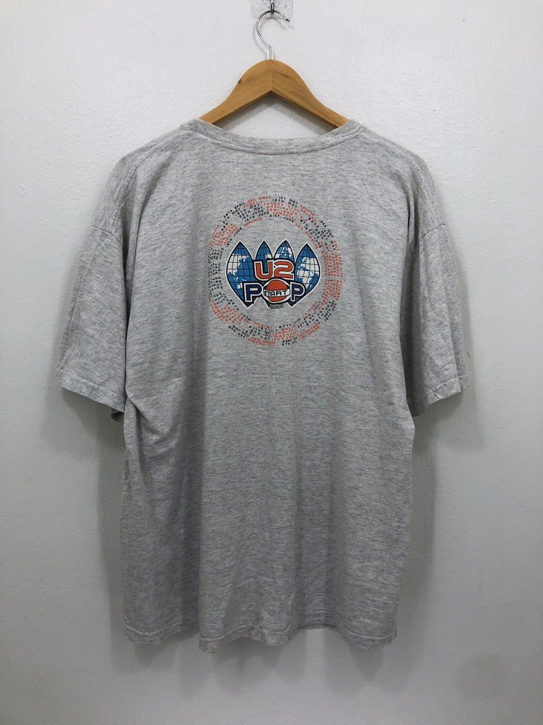 Band Tees × Vintage Vintage 1997's U2 Pop Mart Concert World Tour shirt BN Size US XL / EU 56 / 4 - 3 Thumbnail