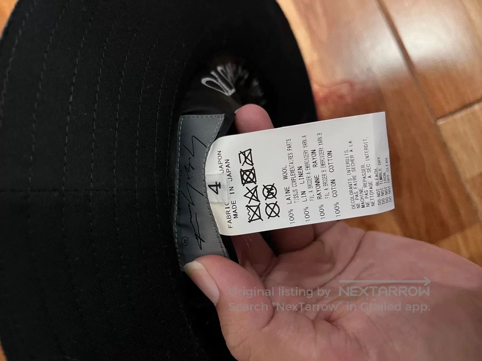 Yohji Yamamoto Yohji Yamamoto Flamboyant Hat. Size ONE SIZE - 2 Thumbnail