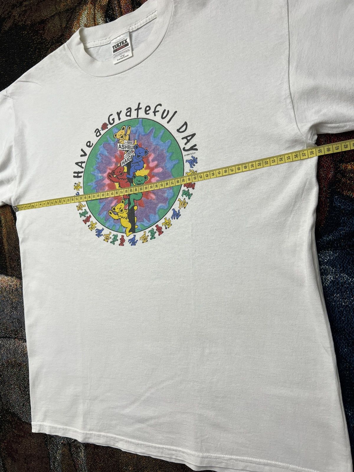 Grateful Dead Vintage '98 Grateful Dead Haight & Ashbury Tee Size US L / EU 52-54 / 3 - 6 Thumbnail