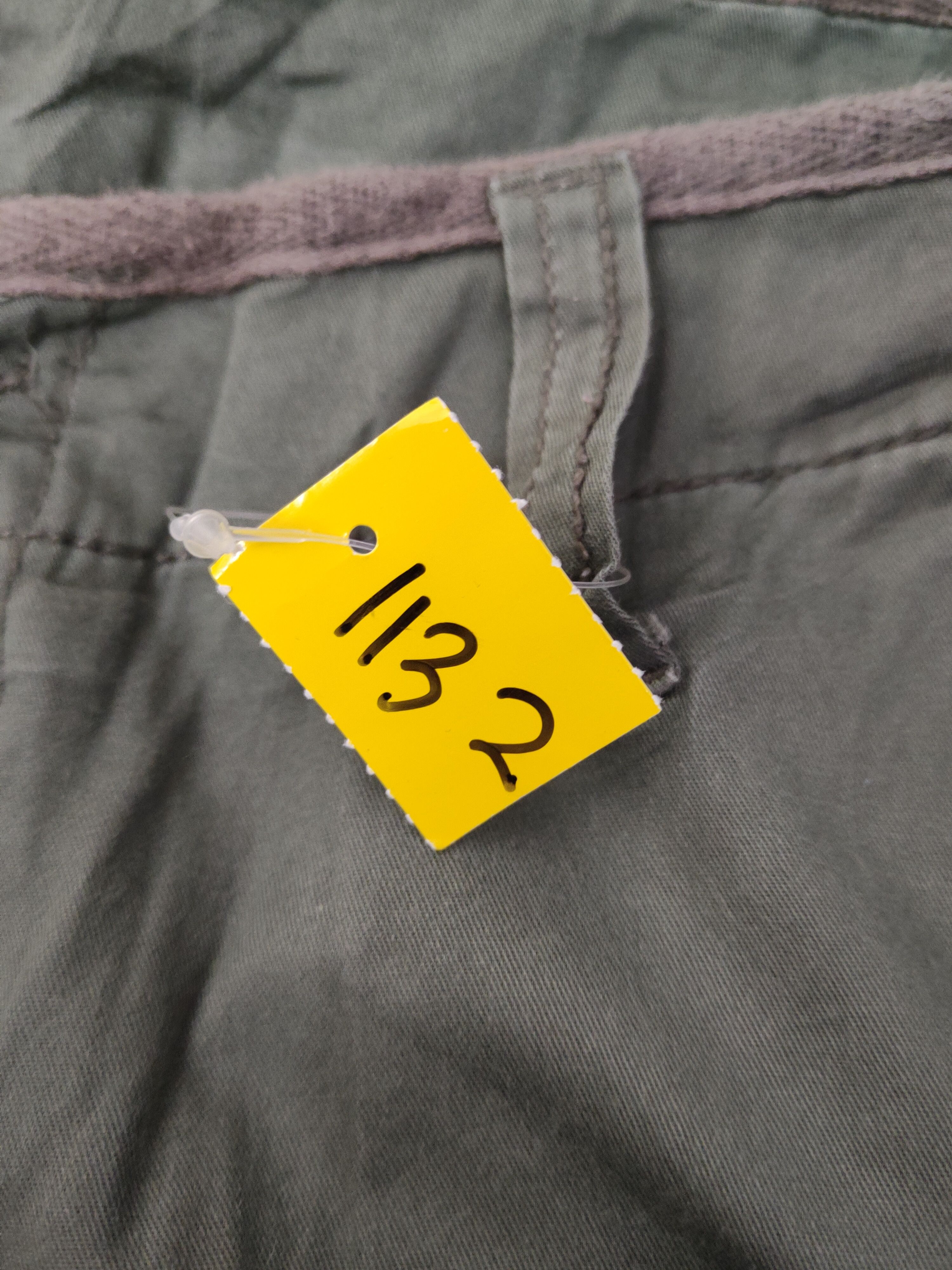 Japanese Brand DL TKMixpice Green Multipocket Tactical Cargo Pants #1132 Size US 34 / EU 50 - 15 Thumbnail