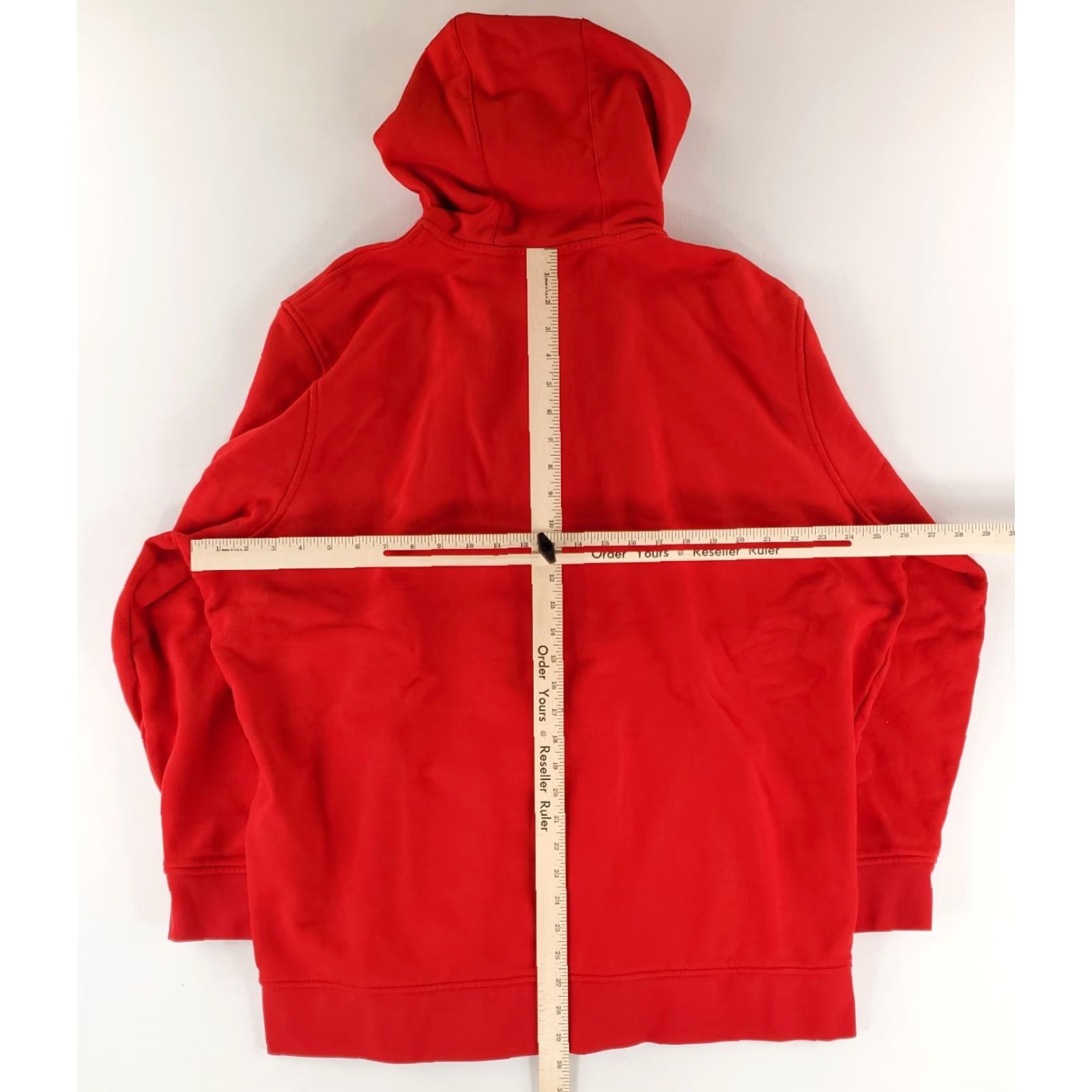 Lacoste Sport Full Zip Hoodie Sweatshirt Jacket Red Mens 2XL XXL