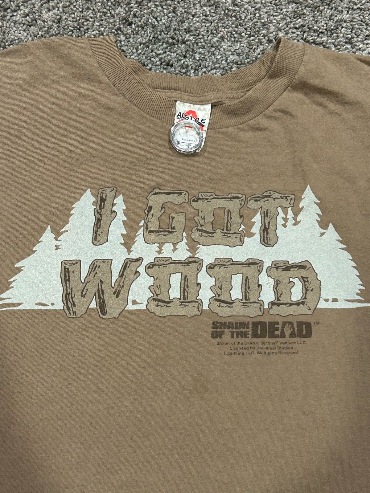 Other 2015 XL Shaun of the Dead “I got wood “movie promo Size US XL / EU 56 / 4 - 1 Thumbnail
