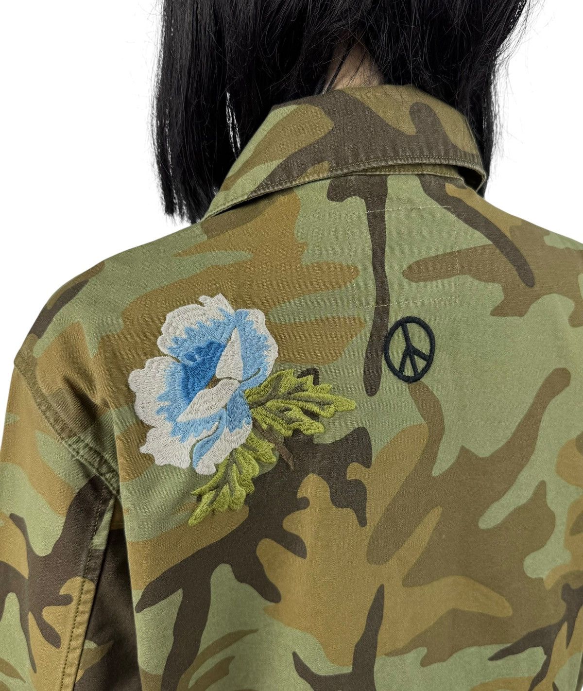 Levi's Levis Camouflage Caroline Zip Jacket Embroidered size M Size M / US 6-8 / IT 42-44 - 8 Thumbnail