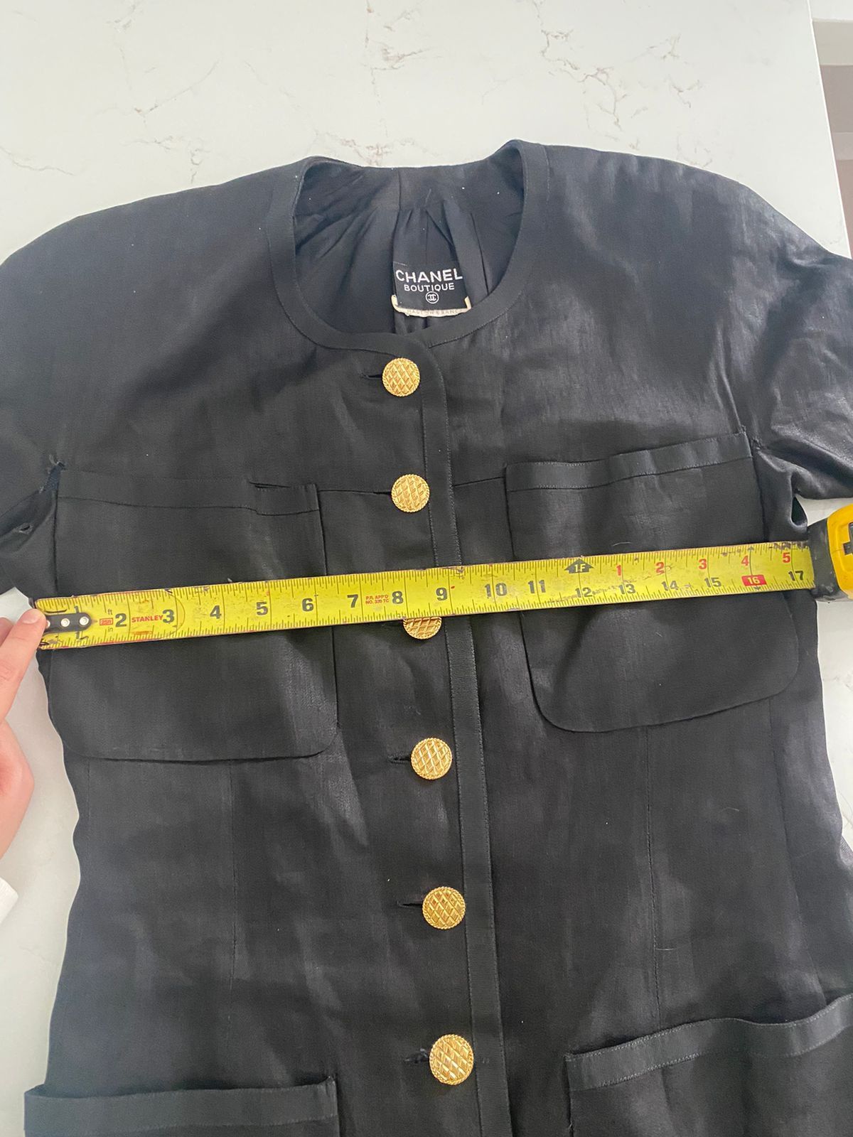 Chanel vintage Chanel button down dress Size ONE SIZE - 6 Thumbnail