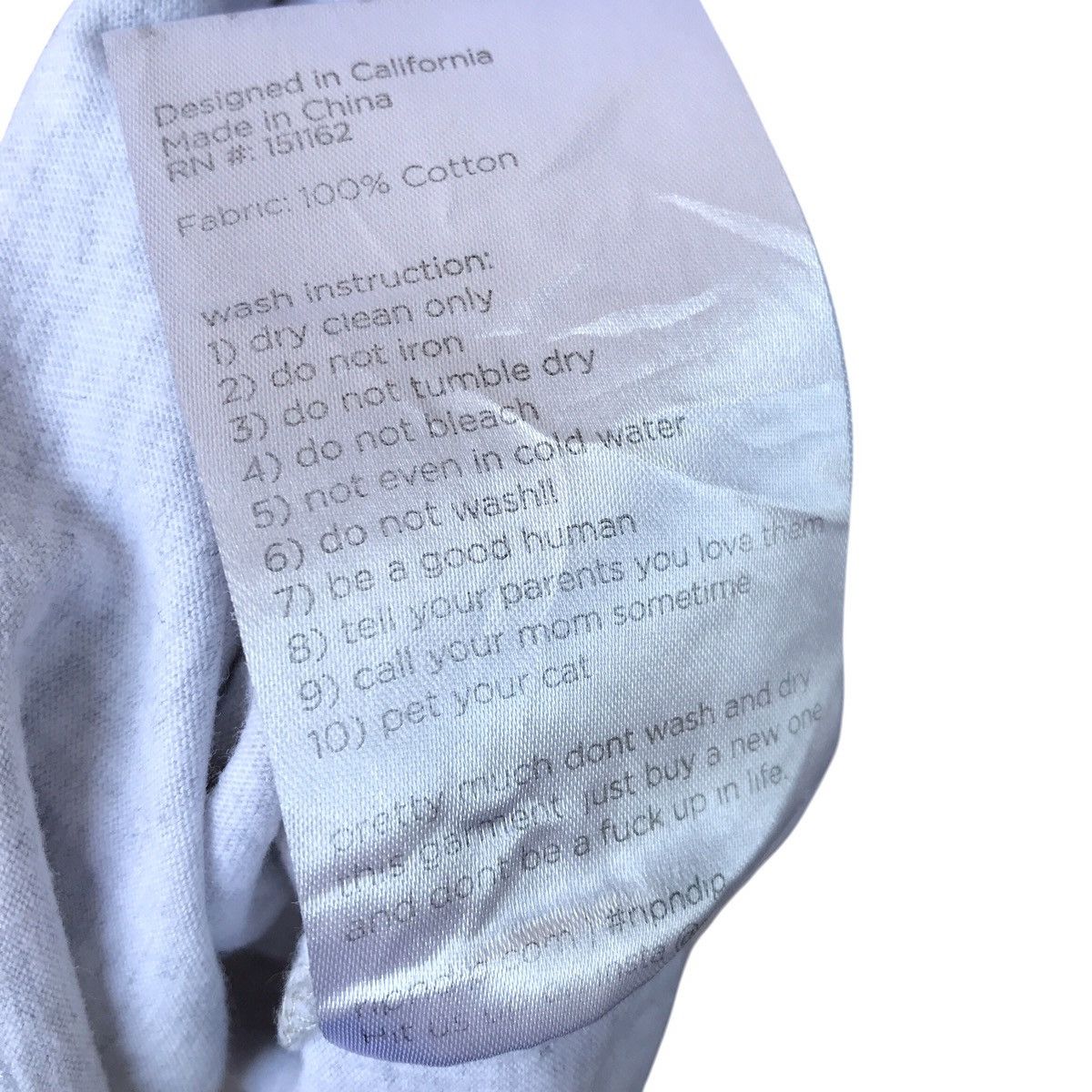 RIPNDIP Rip N Dip LA Embroidery Spellout Longsleeve Tee Size US L / EU 52-54 / 3 - 8 Thumbnail