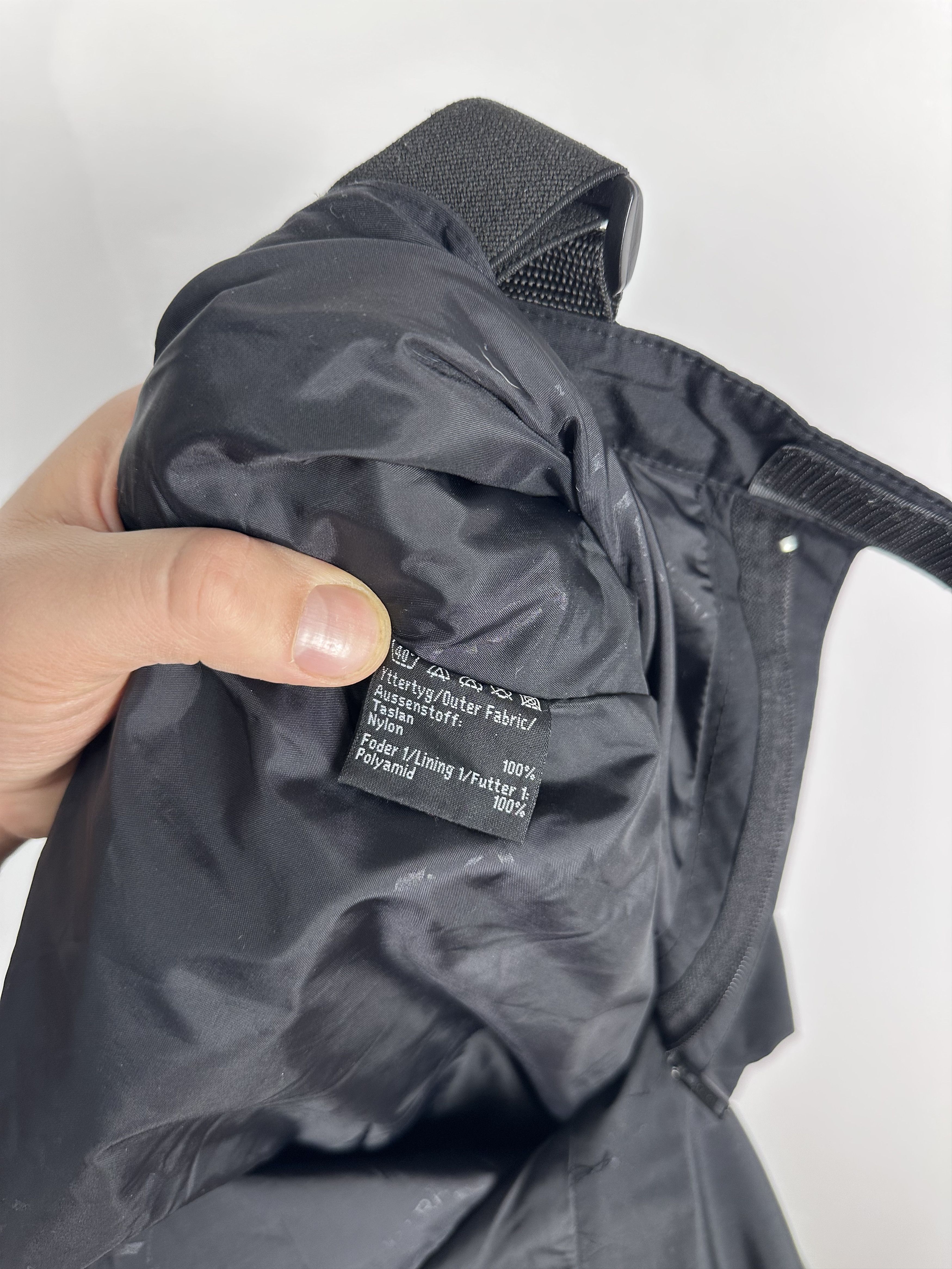 Fjallraven × Vintage Fjallraven Polar Vintage Men's Ski Pants Overall Black L Size US 34 / EU 50 - 17 Thumbnail