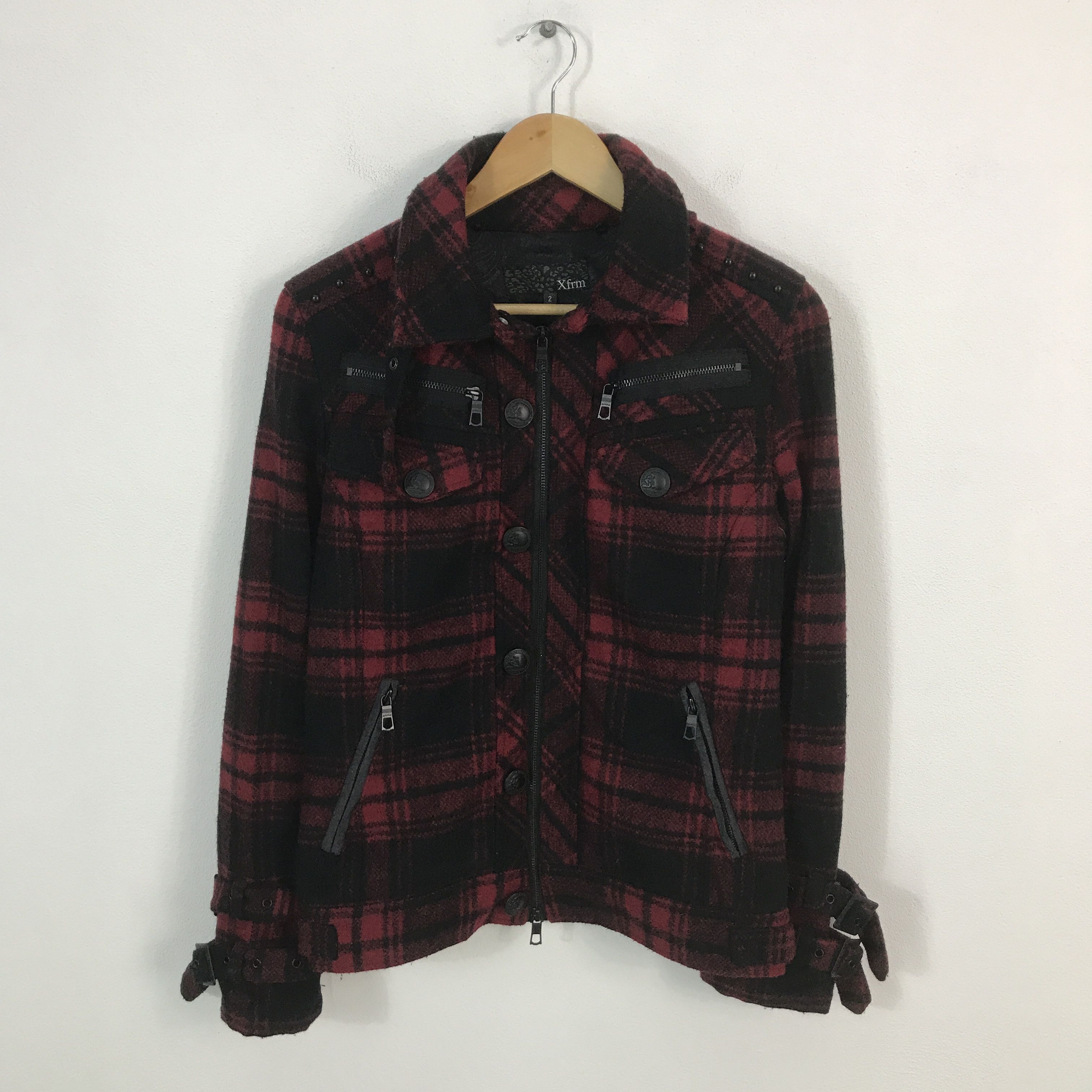 ジャケット・アウター 00s xfrm coated jacket japanese label Xfrm Jacket | Grailed