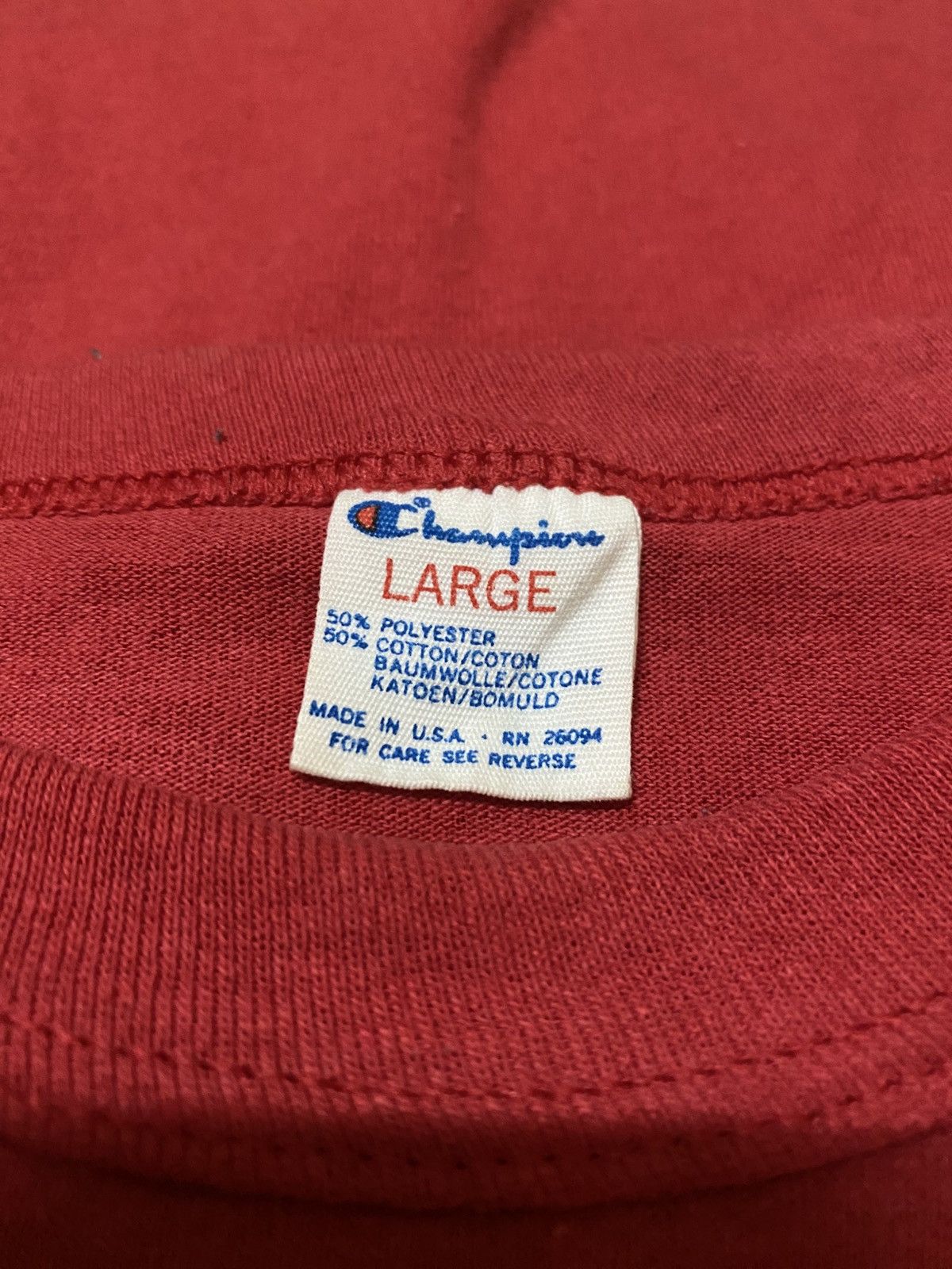 Champion Rare! Vintage 80s Champion Winconsin Over Print Cotton Blend Size US L / EU 52-54 / 3 - 7 Thumbnail