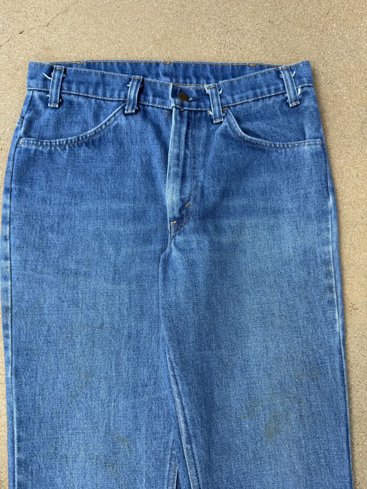 Levi's Vtg 80’s Levi’s 646 Orange Tab Bellbottom Flare Jeans 31x32 Size US 31 - 4 Thumbnail