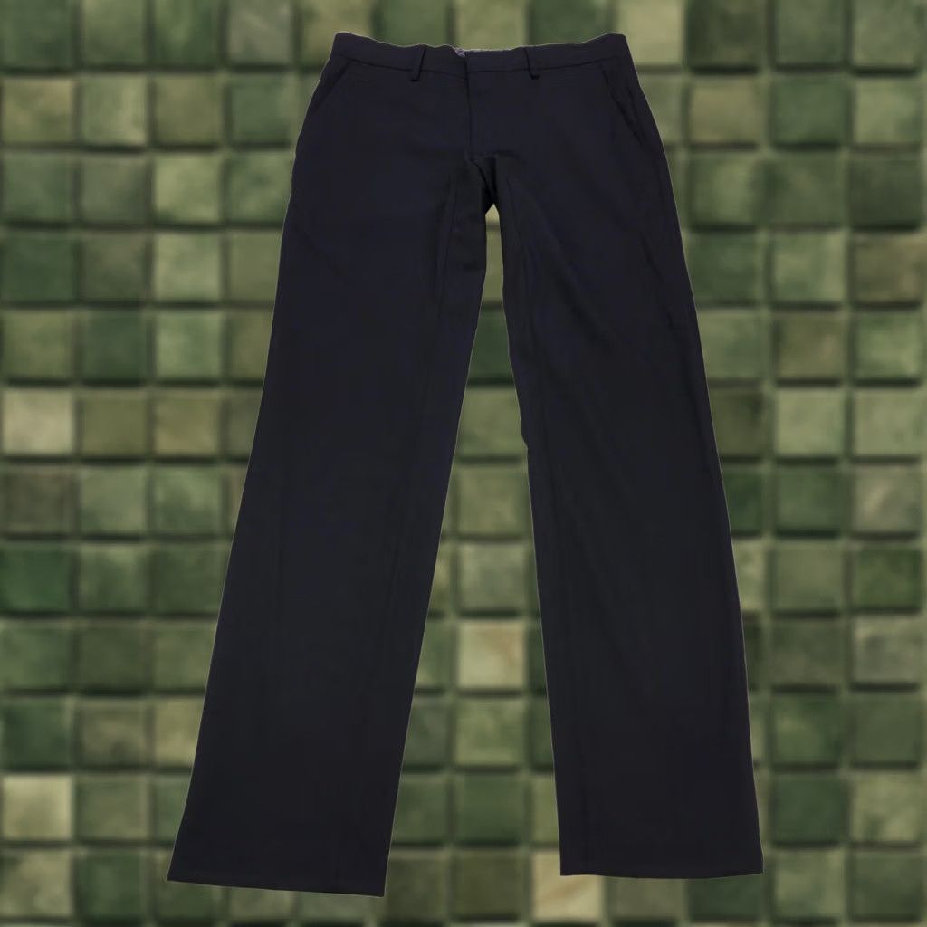 Haggar Haggar Slim Ultra Stretch Black Dress Pants Mens 30x30 EUC Size US 30 / EU 46 - 1 Thumbnail