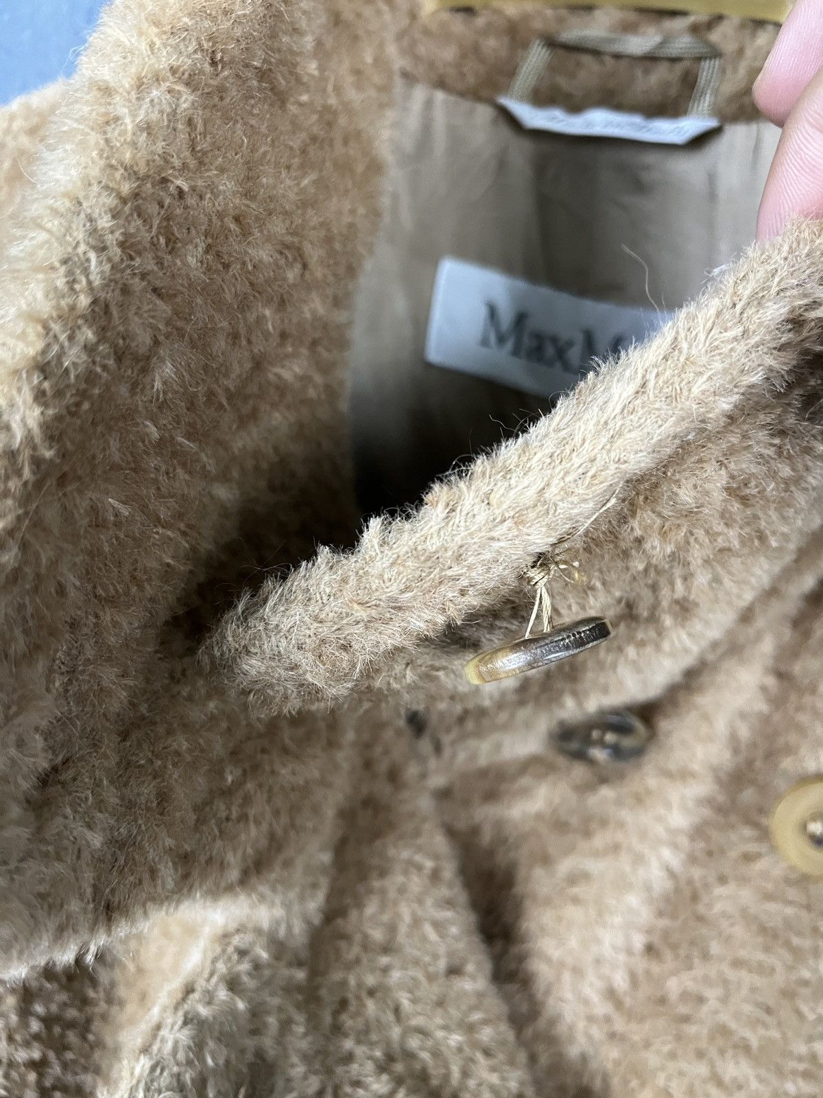 Max Mara Max Mara Vintage Alpaca Wool Long Coat Size XS / US 0-2 / IT 36-38 - 12 Thumbnail