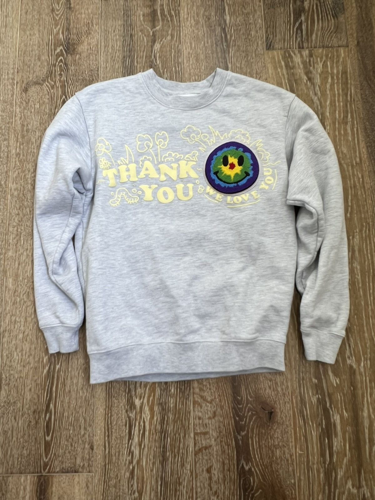 Market Market thank you we love you smiley sweater Size US S / EU 44-46 / 1 - 1 Thumbnail