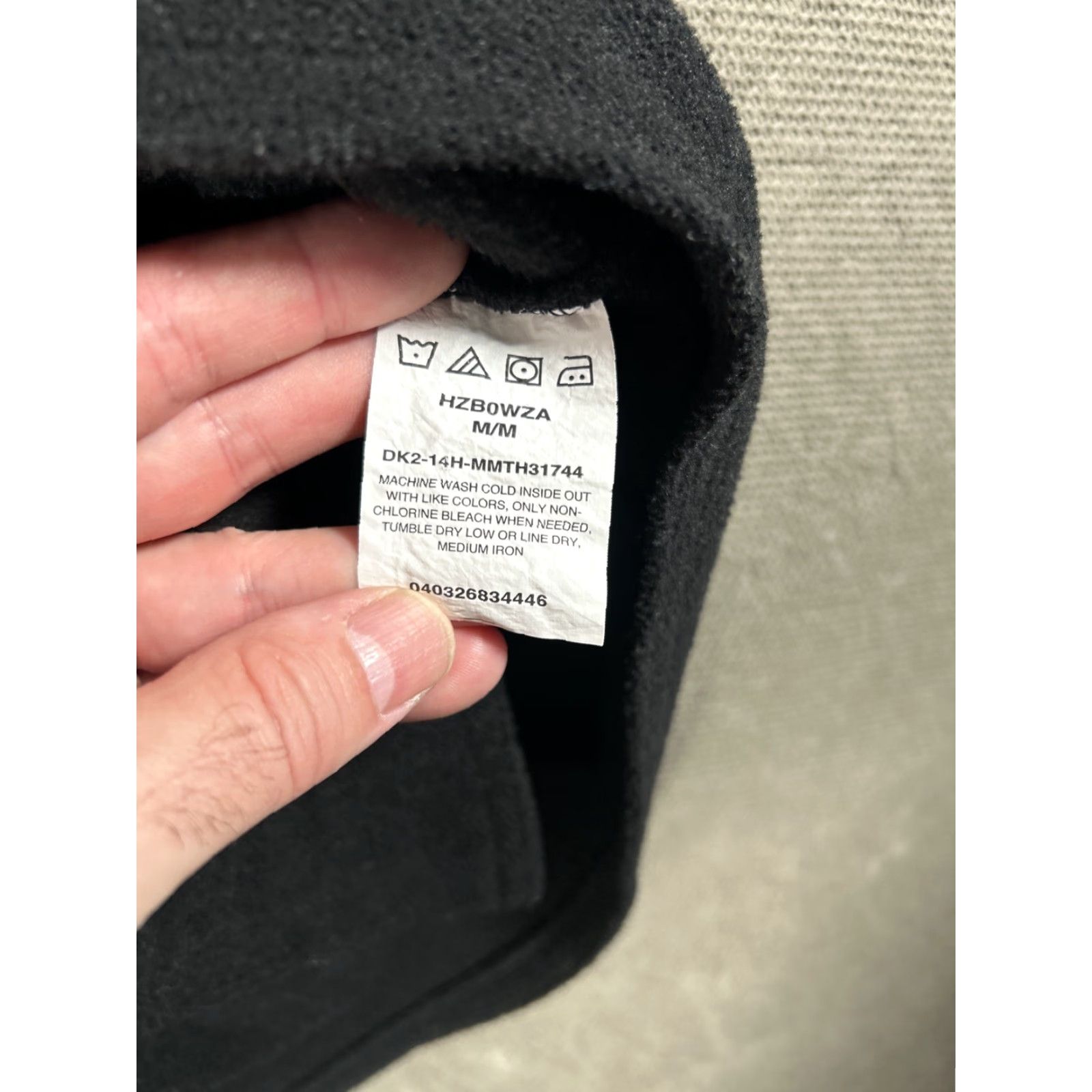 Wrangler Wrangler Fleece Jacket Mens M Medium Black Button Up Premium Quality Size US M / EU 48-50 / 2 - 7 Thumbnail