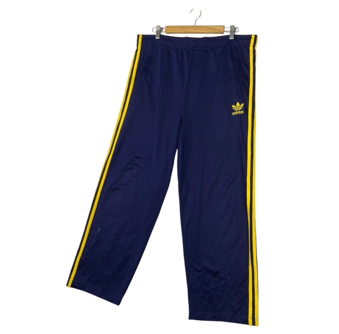 Adidas × Designer × Vintage Vintage Rare Adidas Originals Dazzle Pants Scally Trackies Size US 37 - 2 Thumbnail