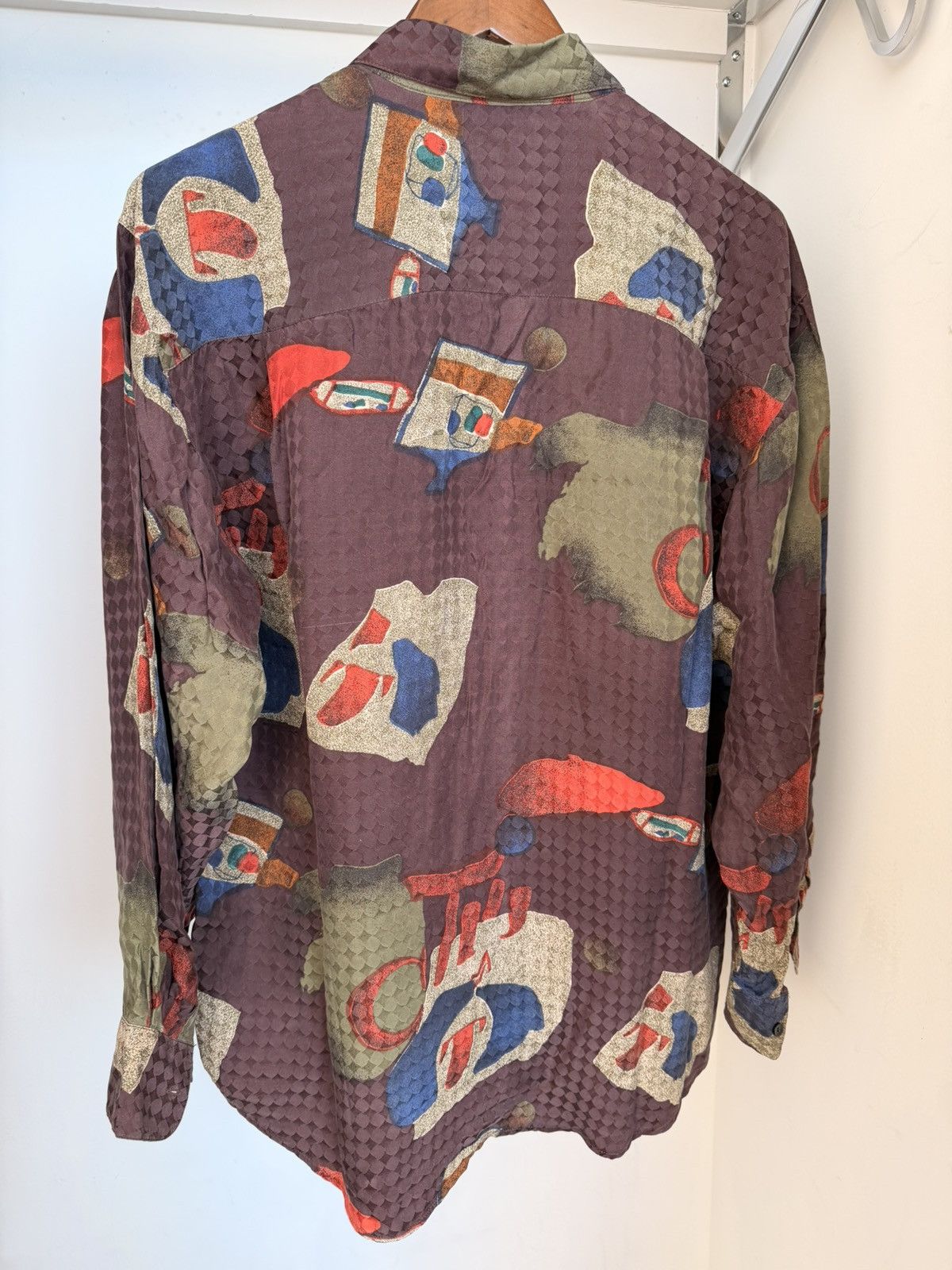 Other Vintage Goouch Linen Silk Shirt Size US L / EU 52-54 / 3 - 2 Thumbnail