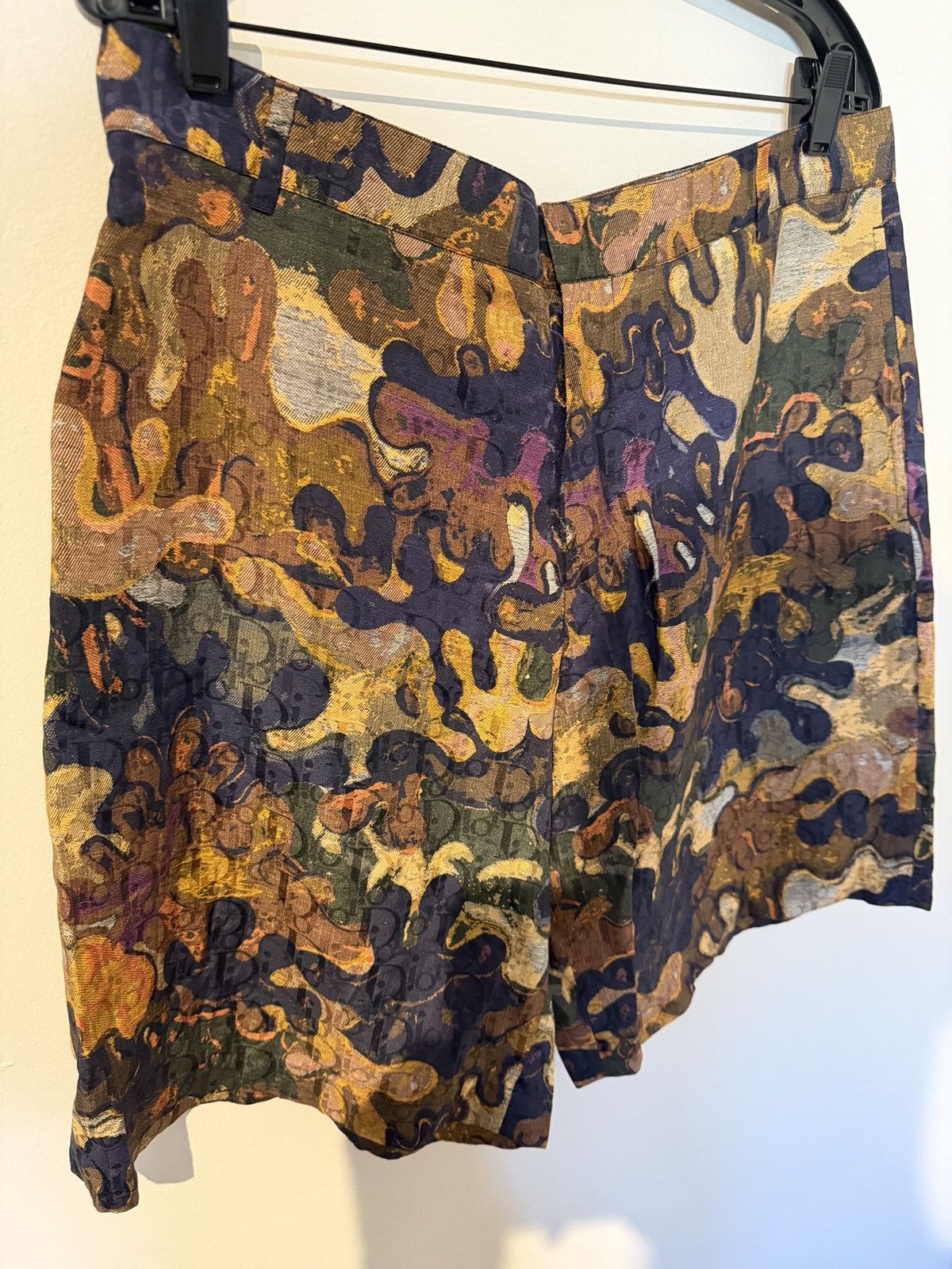 Dior Dior Oblique Camouflage Jacquard Shorts Size US 34 / EU 50 - 3 Thumbnail