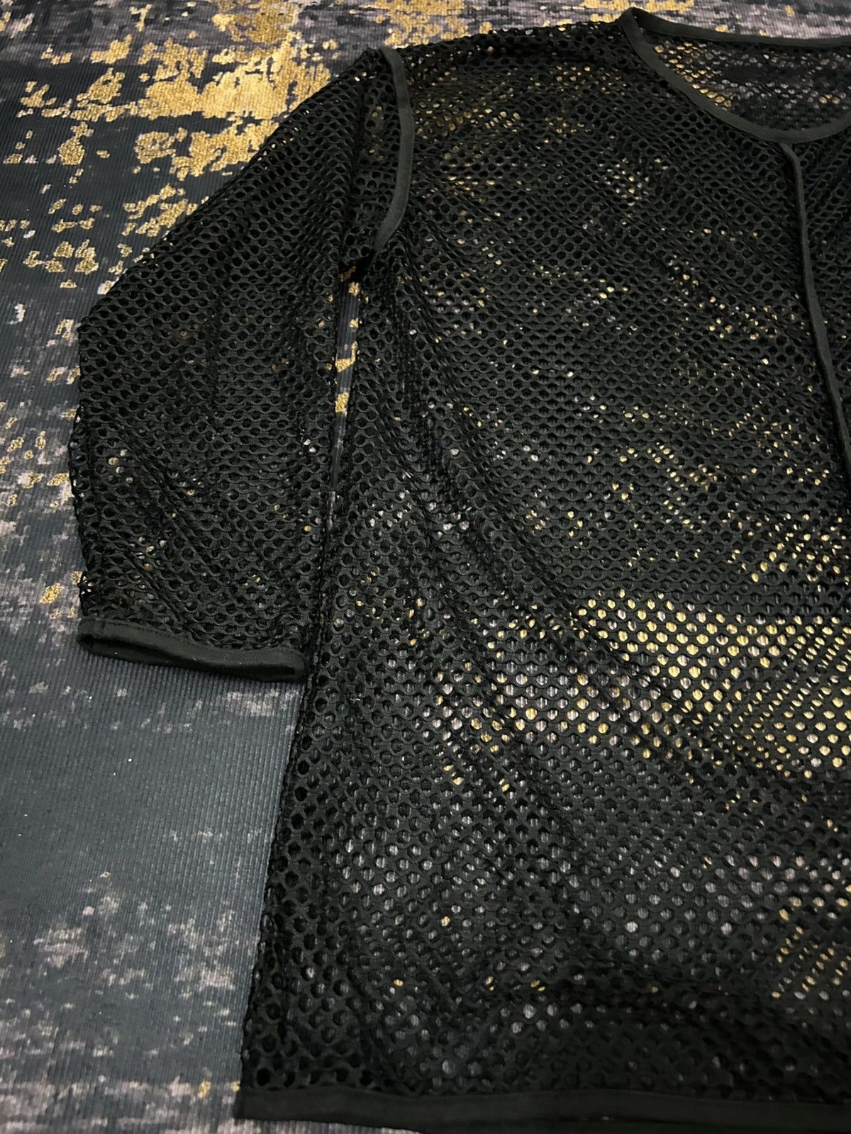 If Six Was Nine Unisex Cutie Blonde Mesh Shirt Size US L / EU 52-54 / 3 - 3 Thumbnail