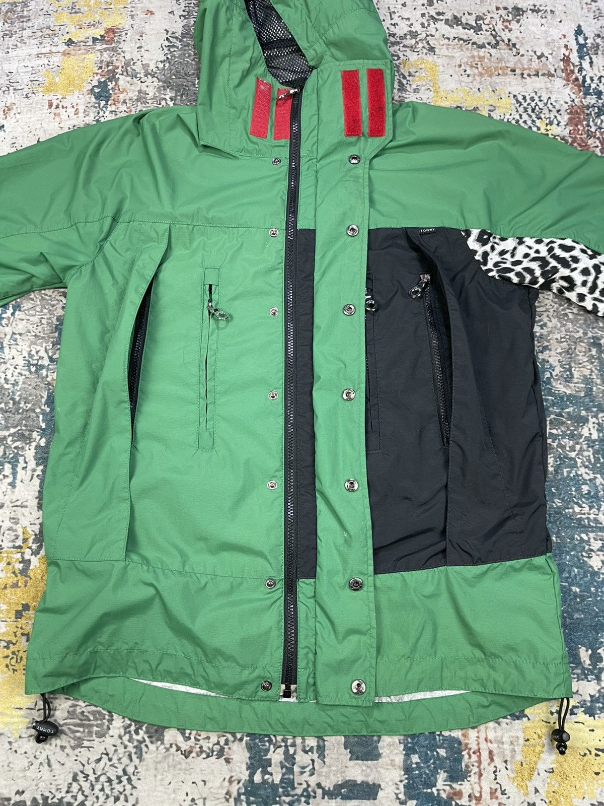 Tommy Hilfiger Vtg Tommy NYC Leopard Print Lightweight Jacket Size US M / EU 48-50 / 2 - 6 Thumbnail