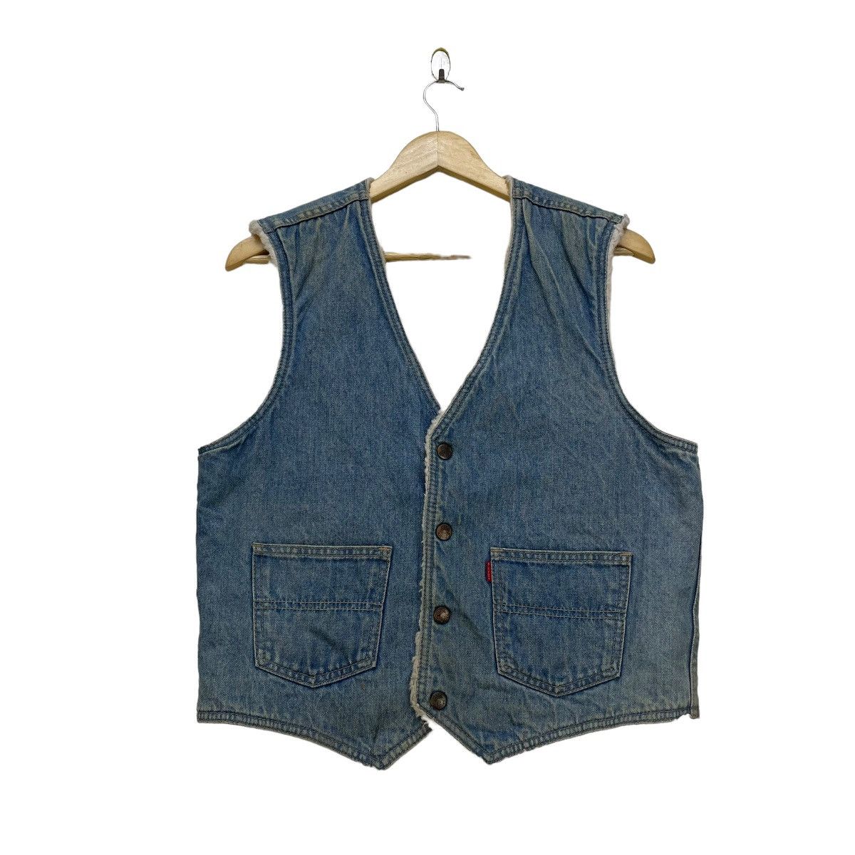 Vintage Big John Vest Denim Jacket