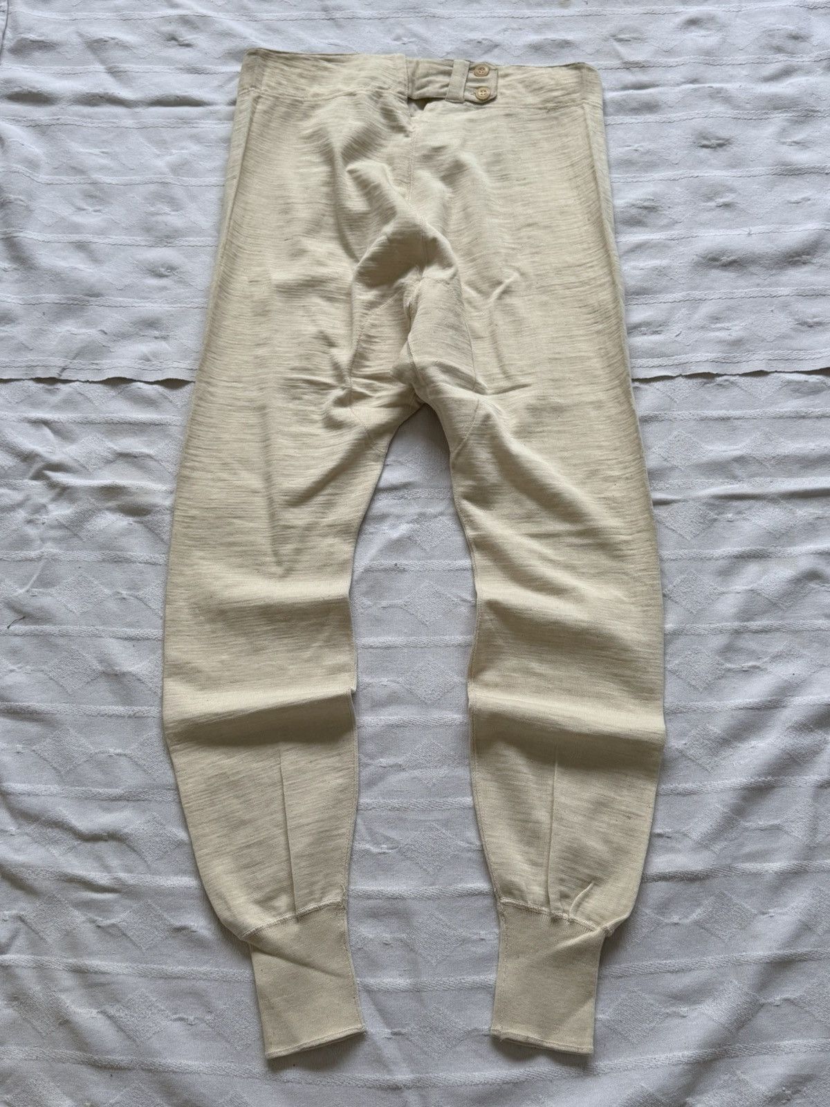 Vintage Vintage 1951 Dated French Military Underwear Thermal Pants Size US 32 / EU 48 - 3 Thumbnail
