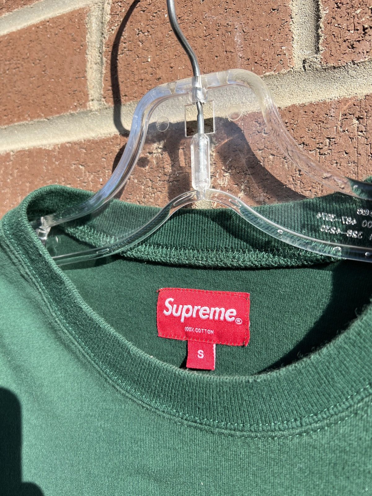 Supreme Supreme FW18 Vertical Logo Stripe Longsleeve Size US S / EU 44-46 / 1 - 4 Thumbnail