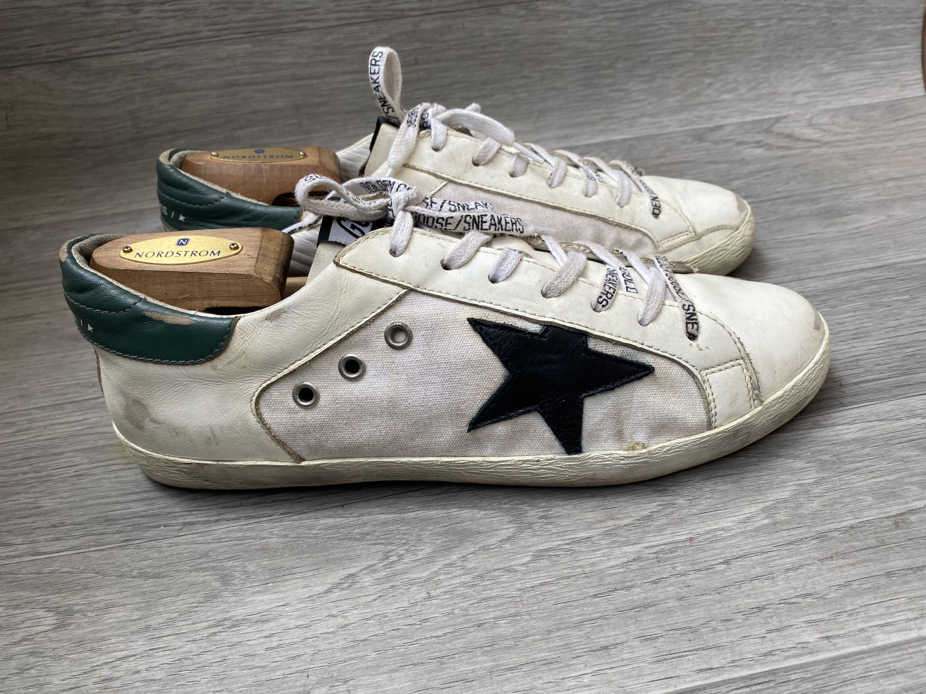 Golden Goose Golden goose distressed low top sneakers sz 42 Size US 9 / EU 42 - 6 Thumbnail