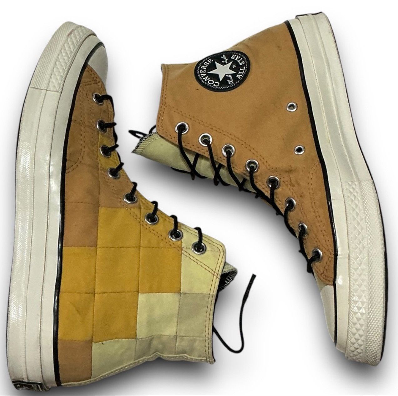 Converse Converse Chuck Taylor 70 Gravel Patchwork Hi Top Sneakers Size US 10 / IT 40 - 2 Thumbnail