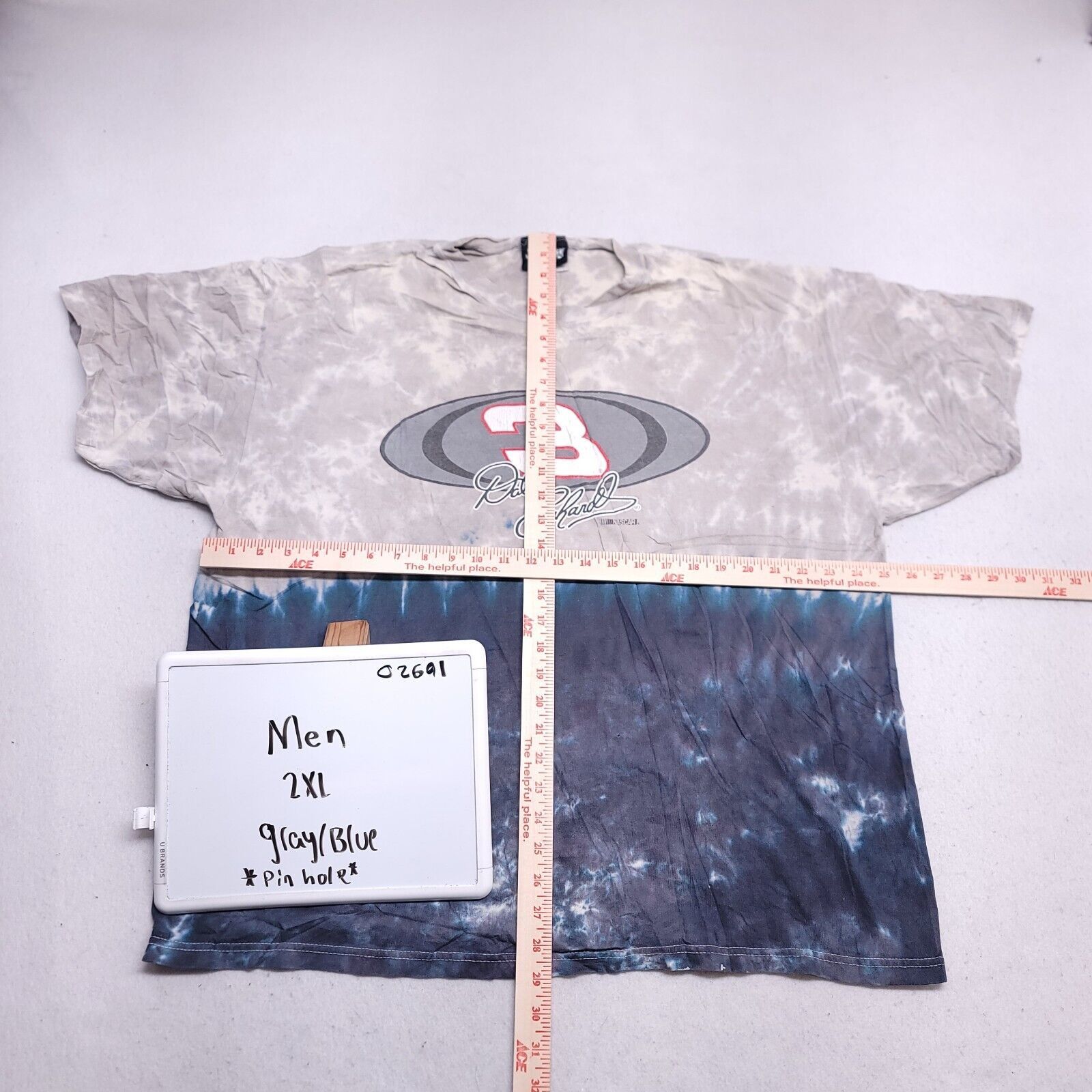 Chase Authentics Chase Authentics Casual Graphic Shirt Men Size 2XL Gray Blue Size US XXL / EU 58 / 5 - 9 Thumbnail