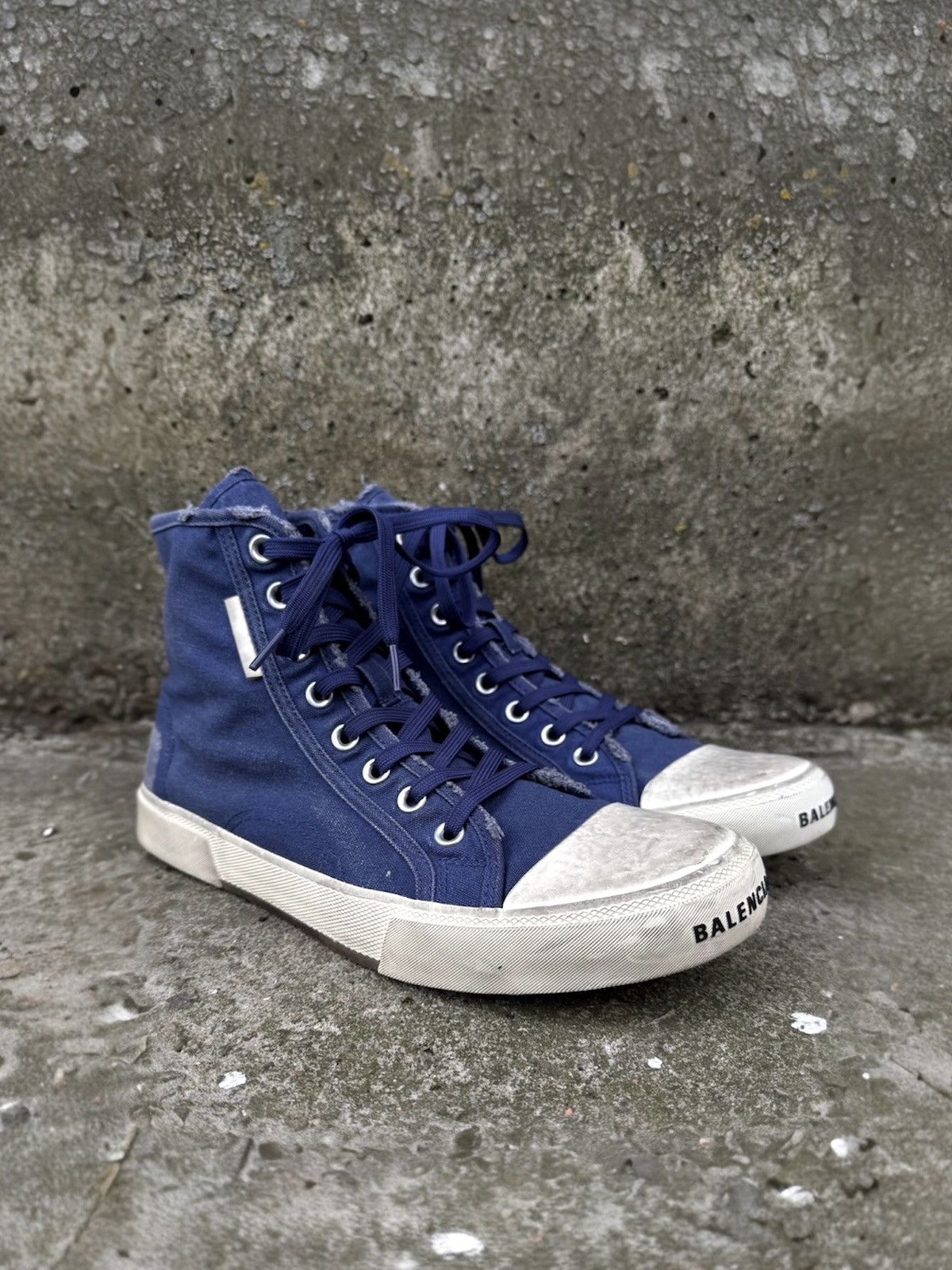 Balenciaga Balenciaga paris hi-top sneakers | Grailed