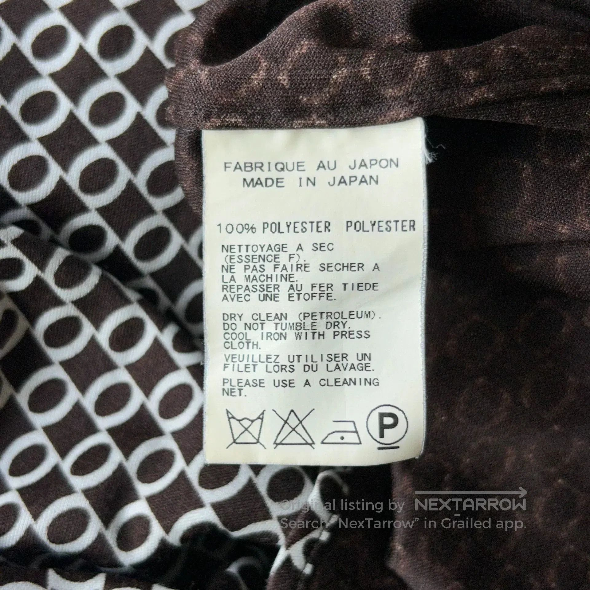 Yohji Yamamoto Yohji Yamamoto Printed Long Sleeve Shirt. Size US M / EU 48-50 / 2 - 6 Thumbnail
