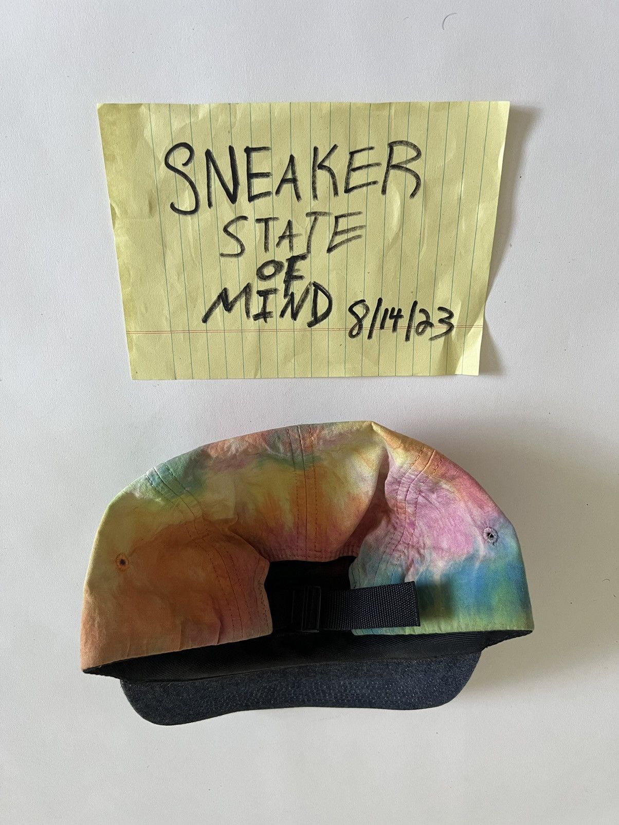 未使用 Supreme Tie Dye Camp Cap ネイビー 13ss 未使用 Supreme Tie Dye Camp Cap ネイビー 13ss
