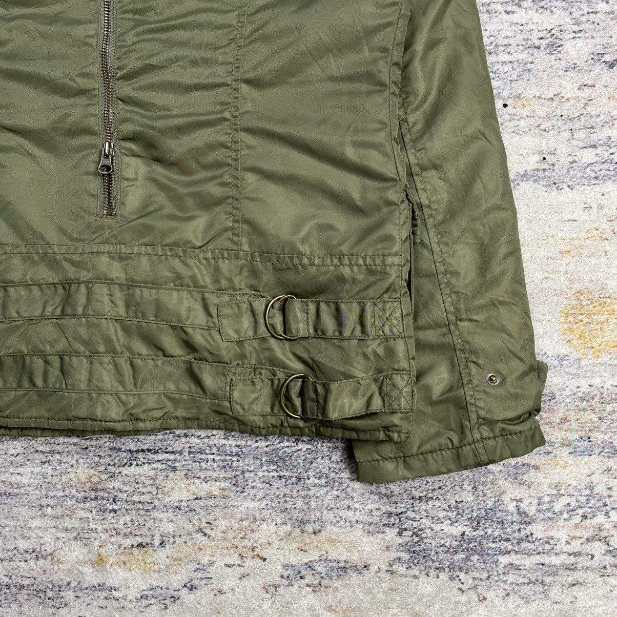 Le Grande Bleu (L.G.B.) Sly fur hoodie multi pocket clasp fireman jacket Size US M / EU 48-50 / 2 - 12 Thumbnail