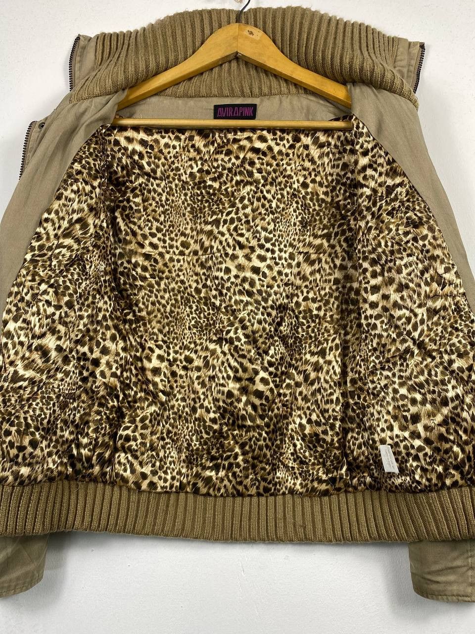 Japanese Brand avirapink japanese brand bomber jacket leopard lining Size M / US 6-8 / IT 42-44 - 3 Thumbnail