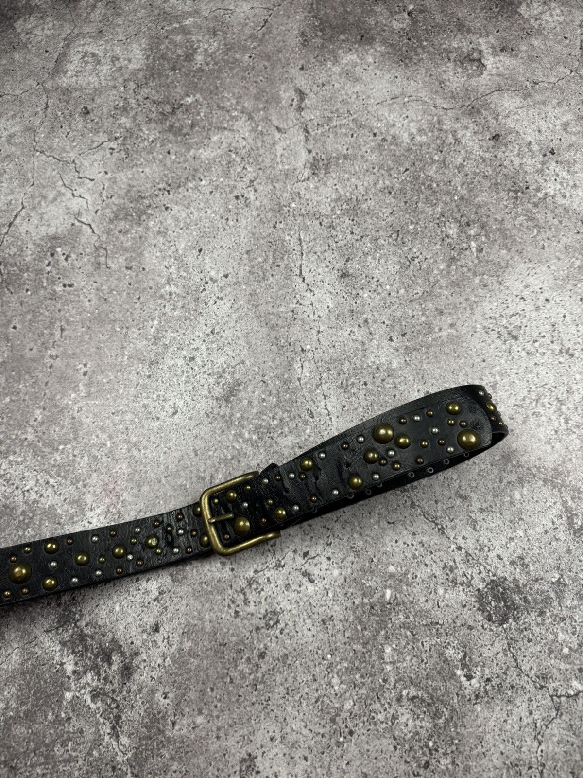 Japanese Brand VINTAGE PUNK ROCK STUDDEDB OPIUM BELT Y2K JAPANESE Size ONE SIZE - 9 Thumbnail
