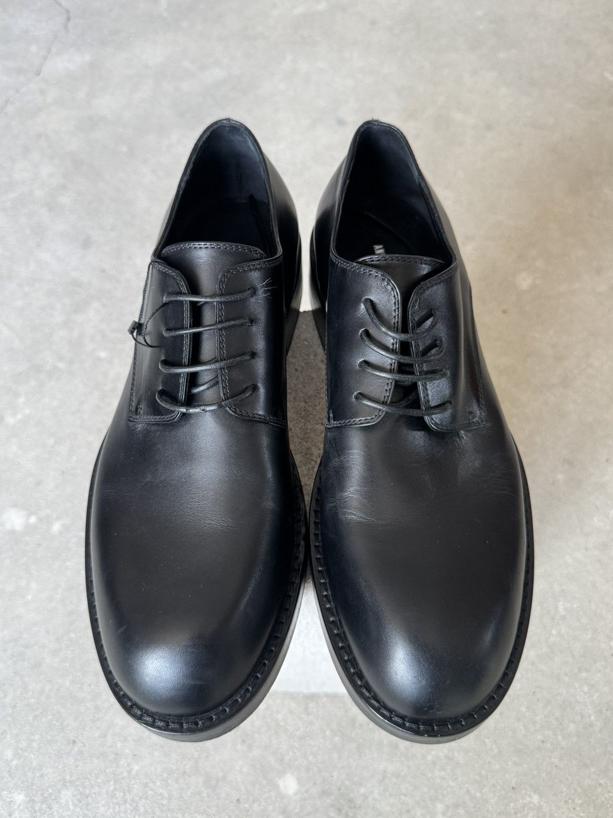 Ann Demeulemeester Ann Demeulemeester Derby Boots Leather Size US 12 / EU 45 - 3 Thumbnail