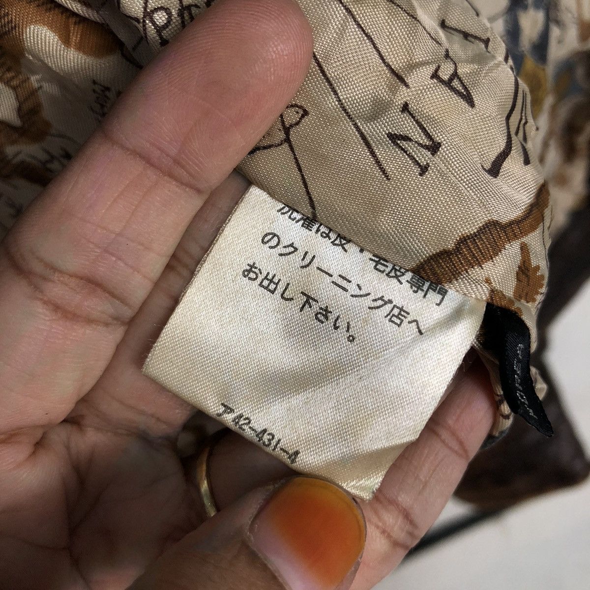 Japanese Brand 📌Vintage Riot Leather Jacket Blanket Atsukawa Issey Miyake Size US M / EU 48-50 / 2 - 22 Thumbnail